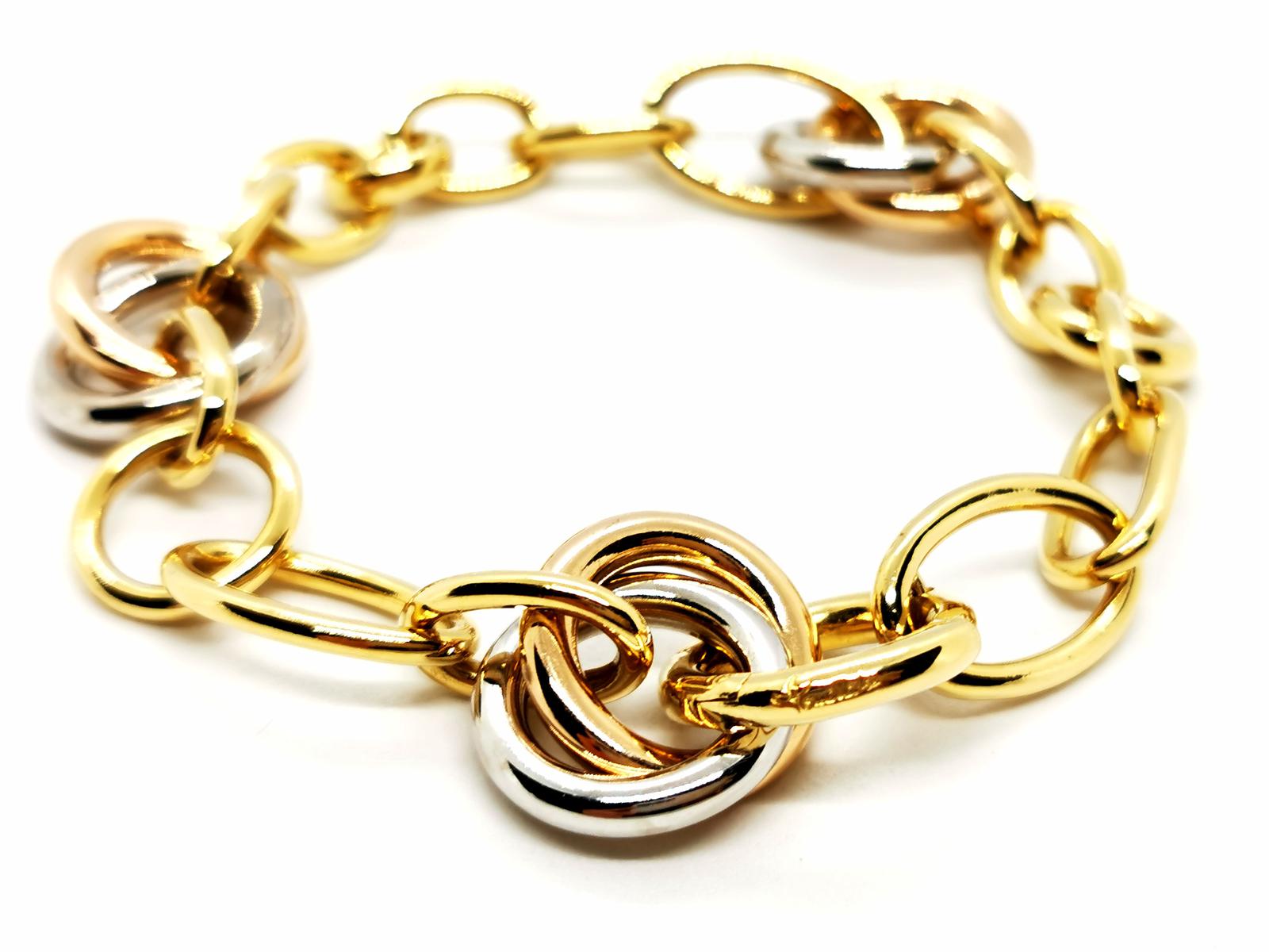 Pomellato Trilogy Bracelet Yellow gold, Pink gold, White gold