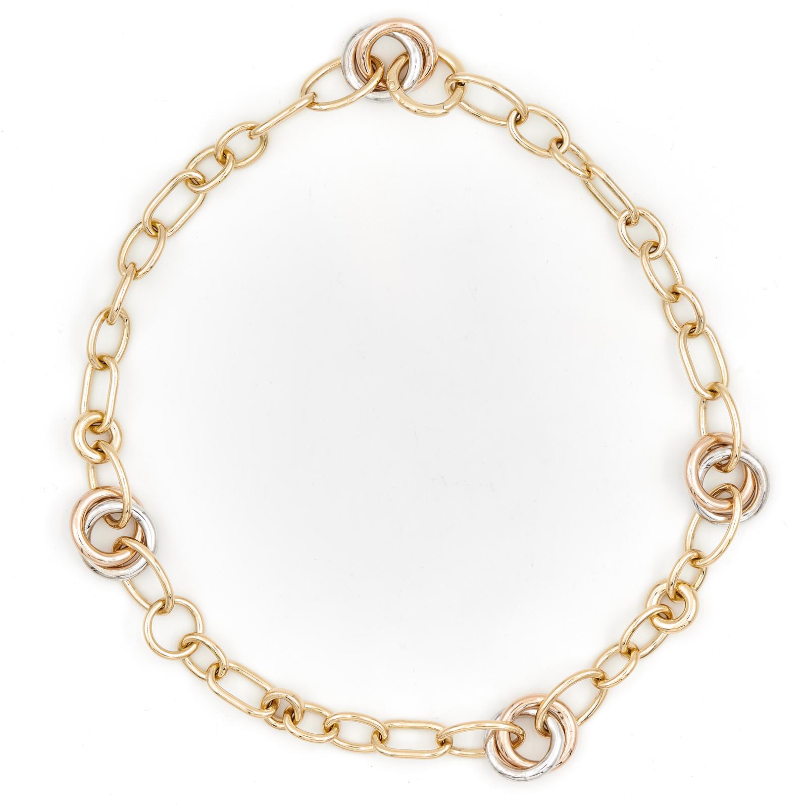 Pomellato Necklace Yellow gold, Pink gold, White gold