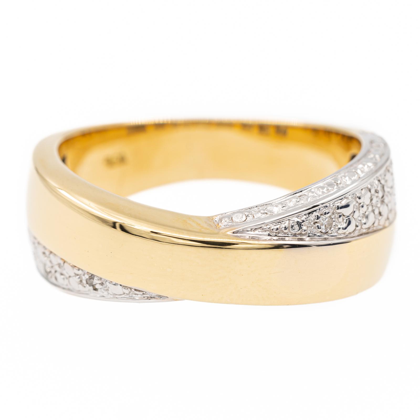 Balmain Ring Yellow gold, White gold Diamond