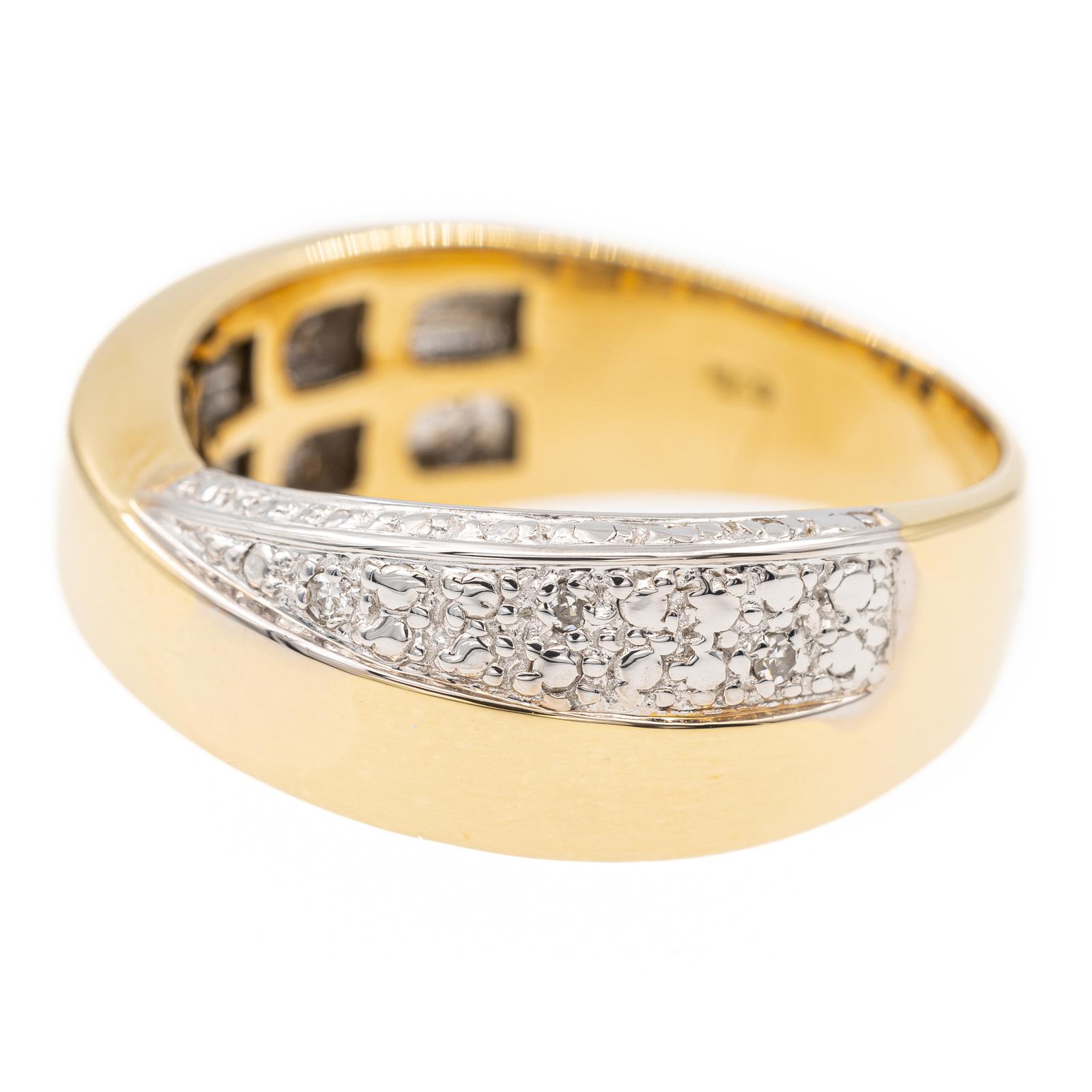Balmain Ring Yellow gold, White gold Diamond