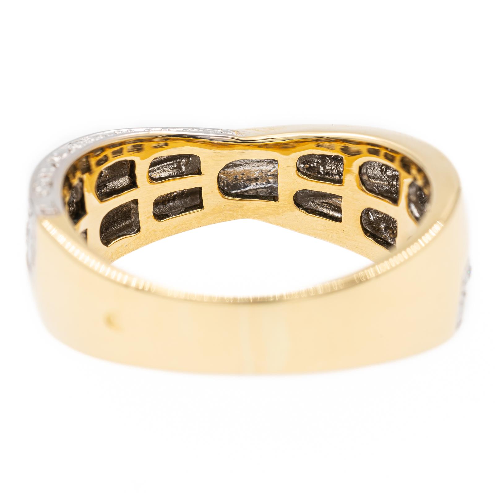 Balmain Ring Yellow gold, White gold Diamond