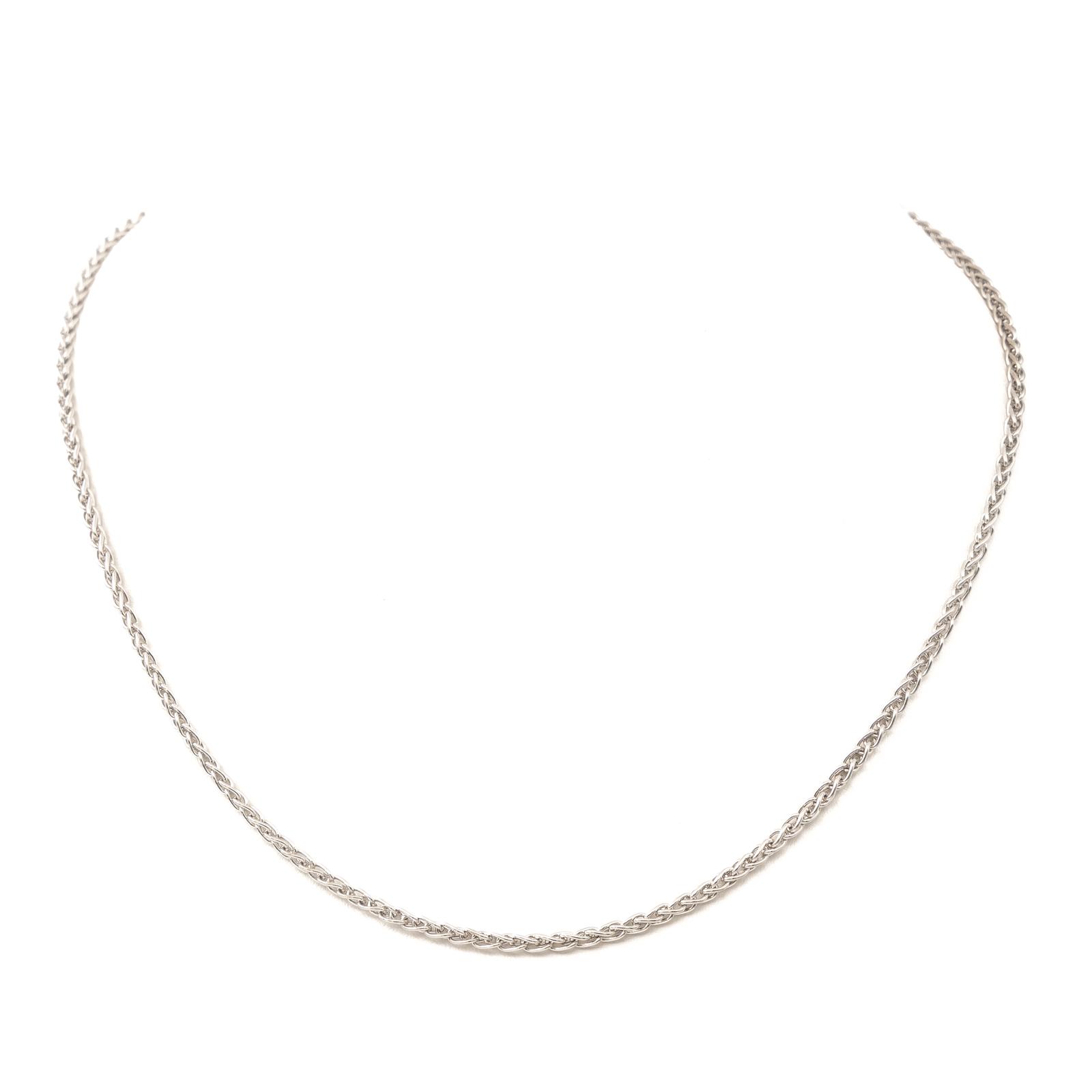Chopard Collier Chaine  Or blanc