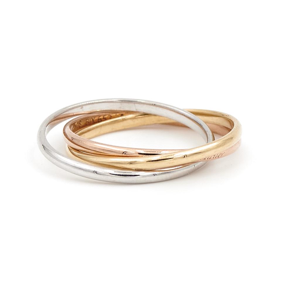 Cartier Ring Yellow gold, Pink gold, White gold