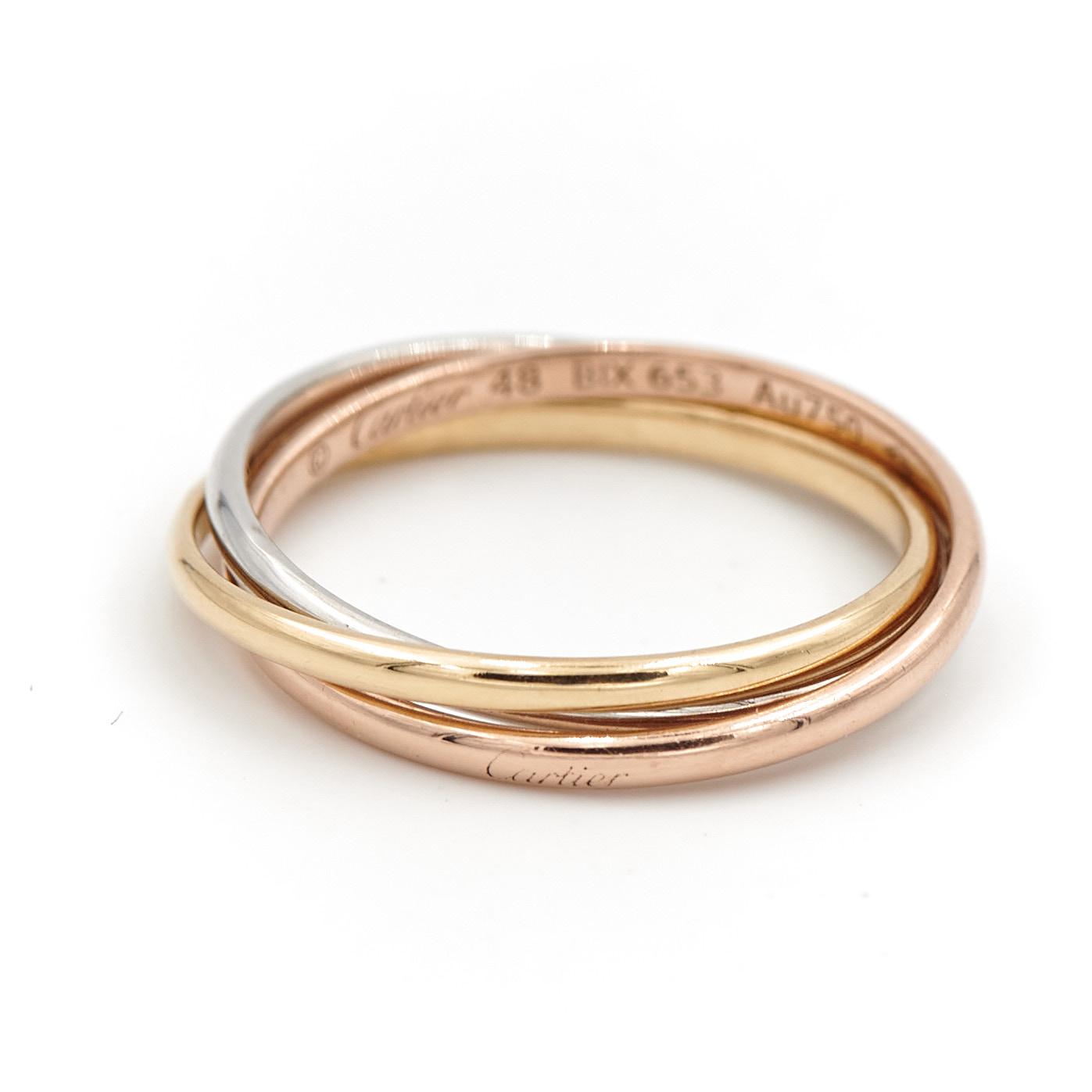 Cartier Ring Yellow gold, Pink gold, White gold