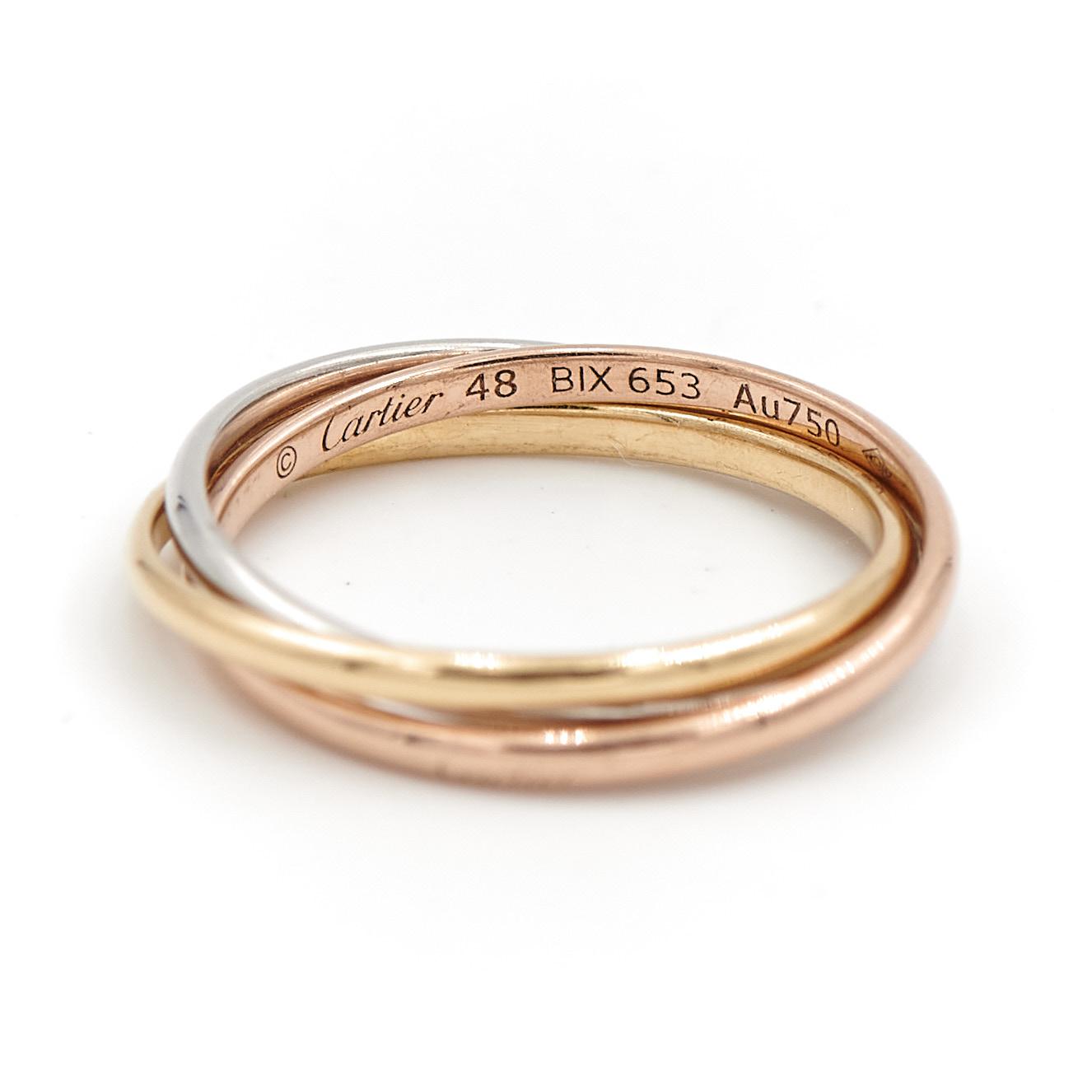 Cartier Ring Yellow gold, Pink gold, White gold
