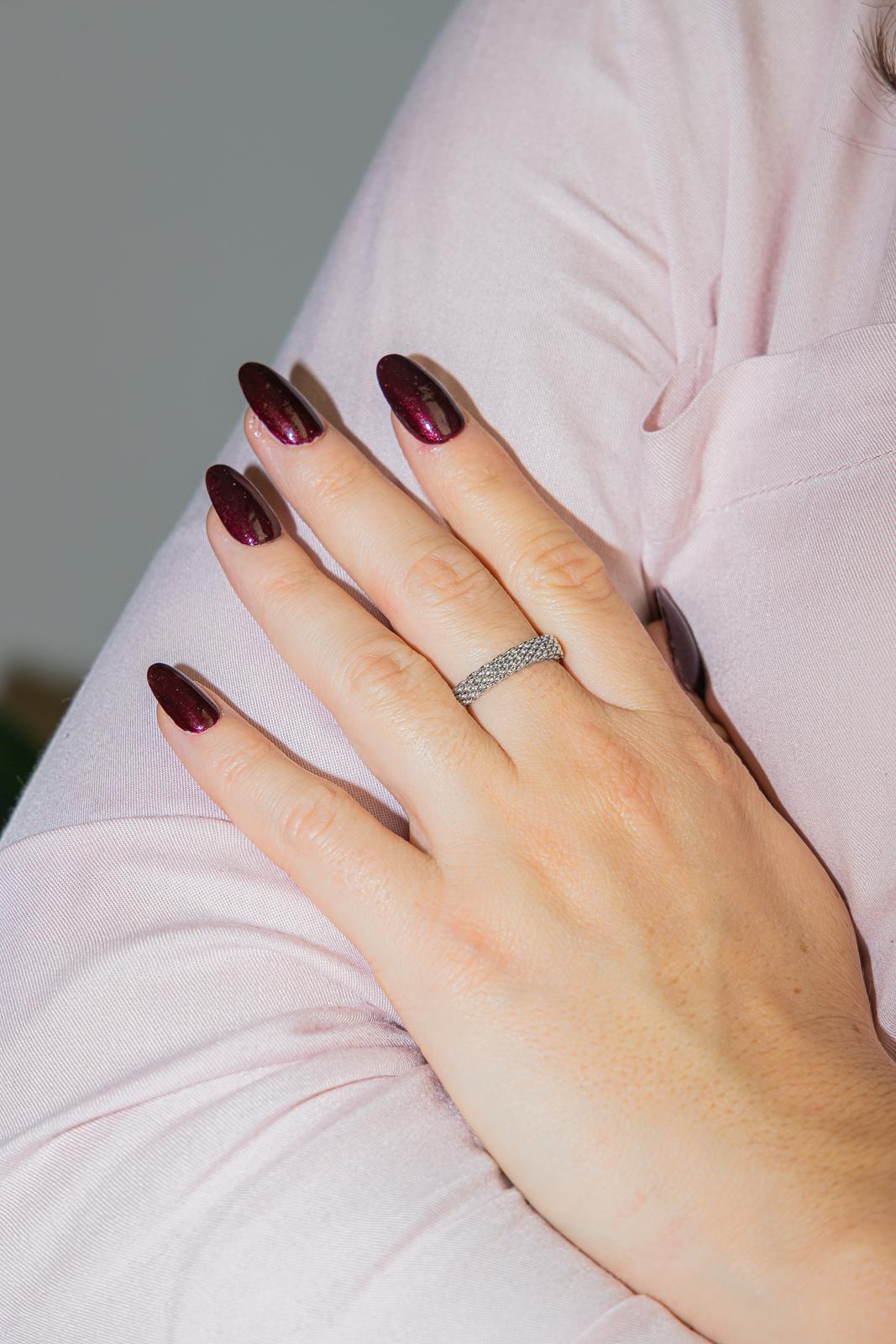 Tiffany & Co Bague  Or blanc