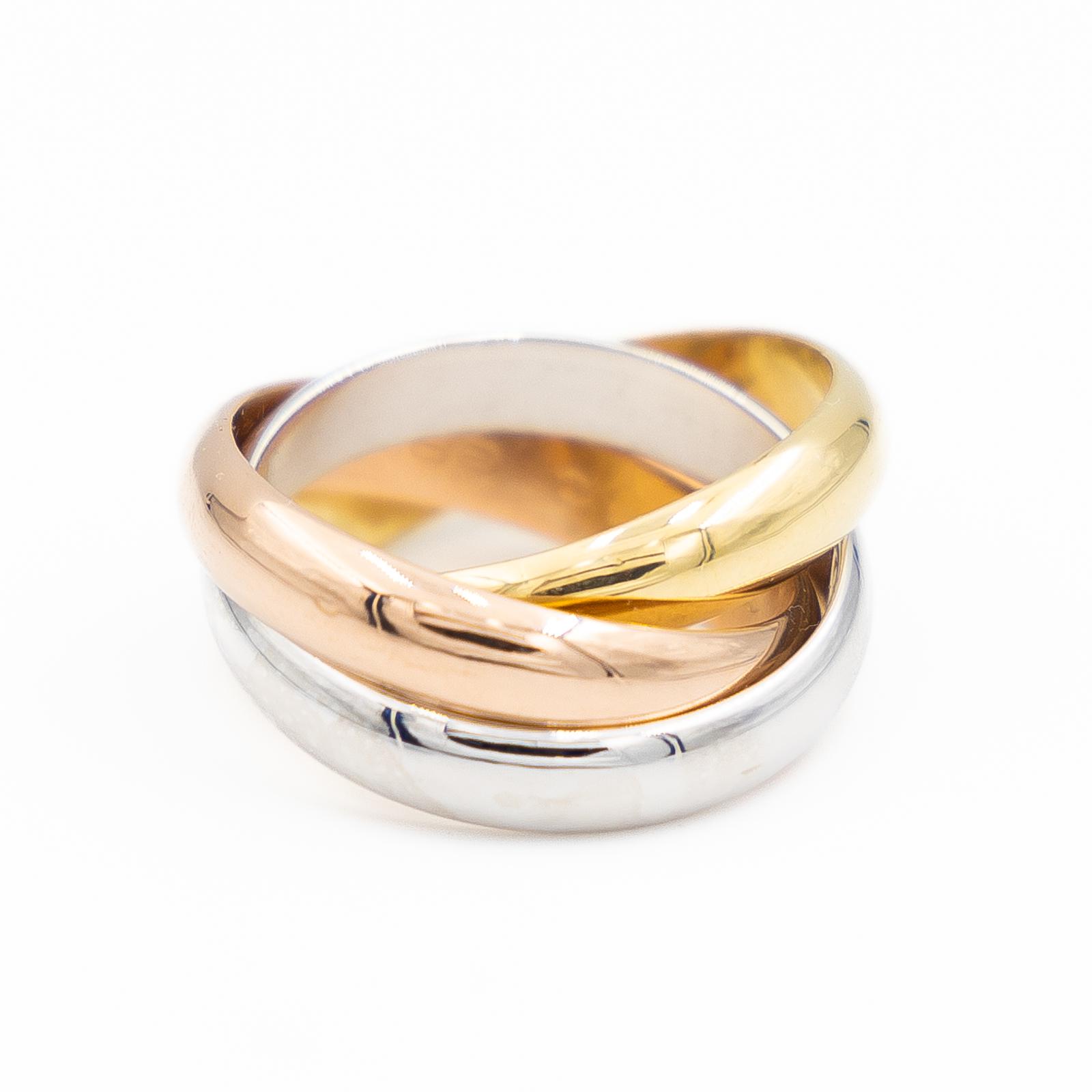 Cartier Trinity Ring Yellow gold, Pink gold, White gold