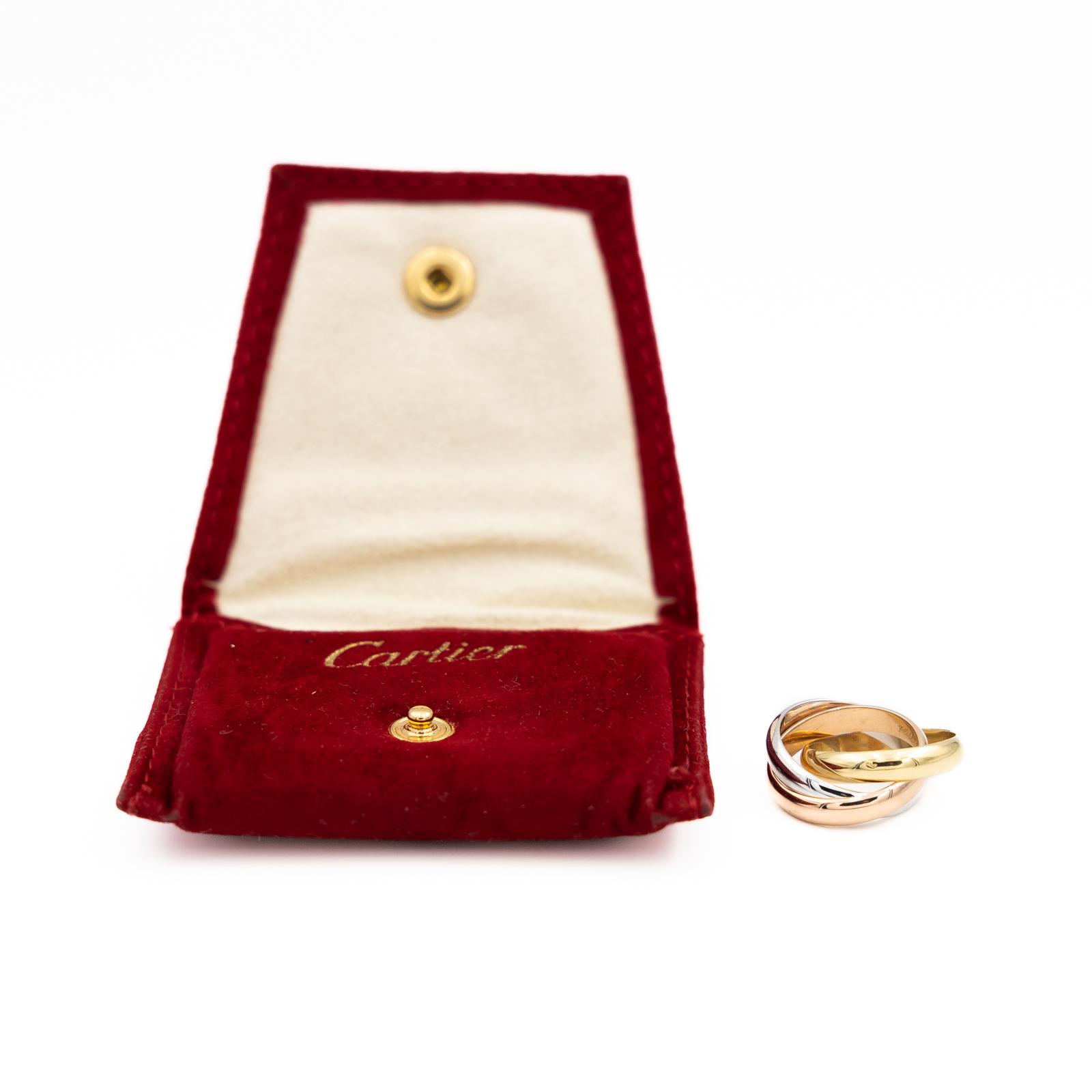 Cartier Trinity Ring Yellow gold, Pink gold, White gold
