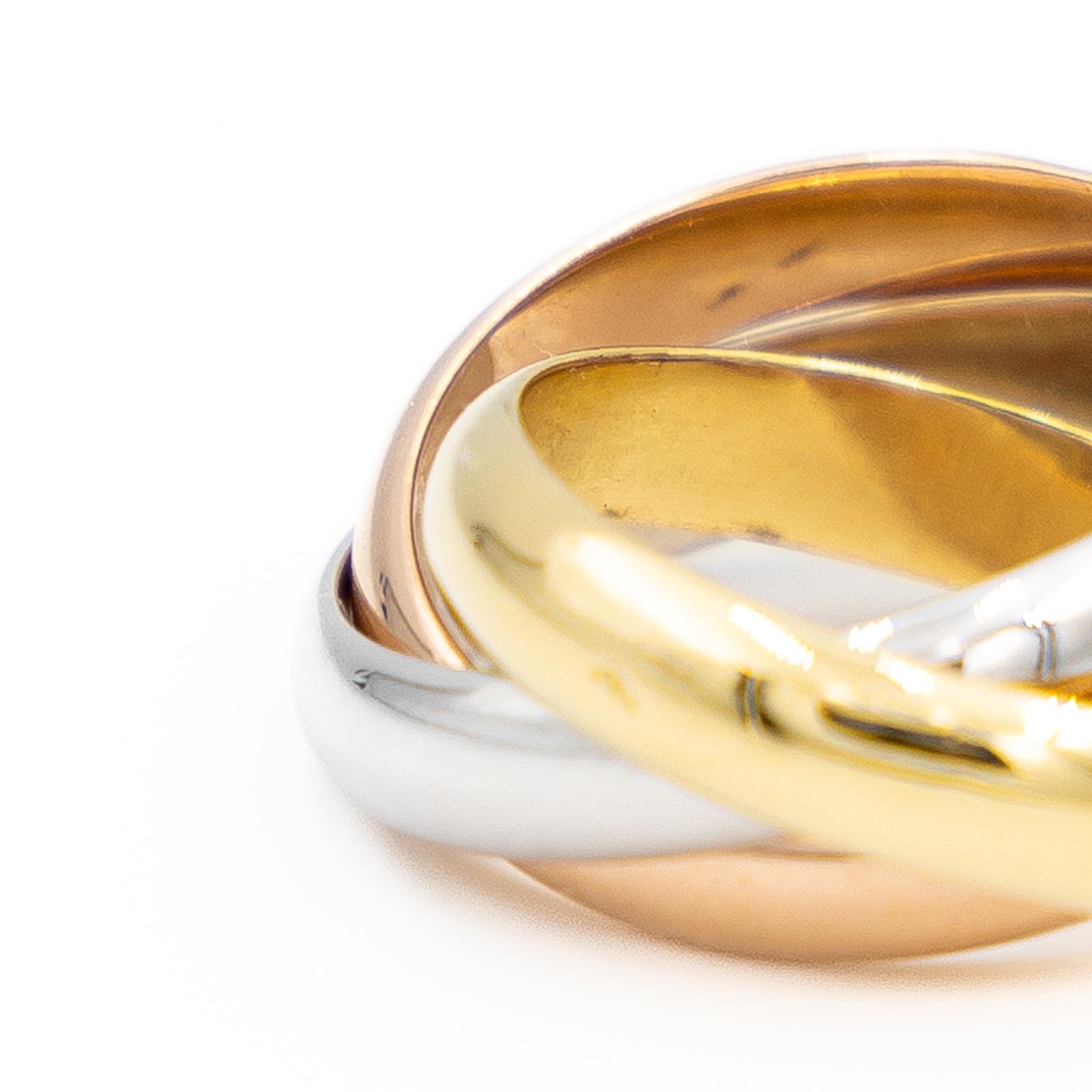 Cartier Trinity Ring Yellow gold, Pink gold, White gold