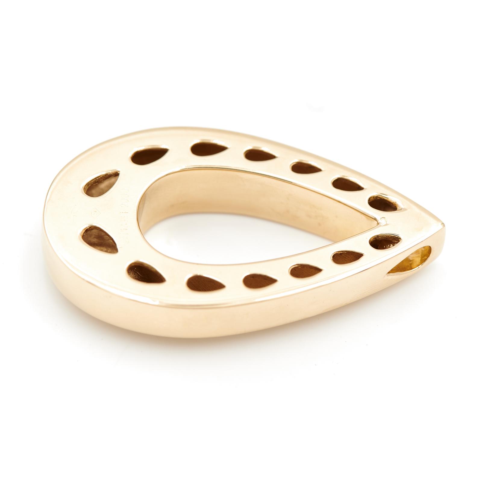 Piaget Yellow Gold Drop Pendant