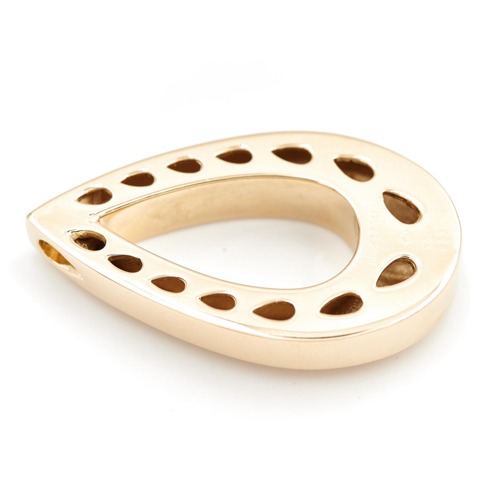 Piaget Yellow Gold Drop Pendant