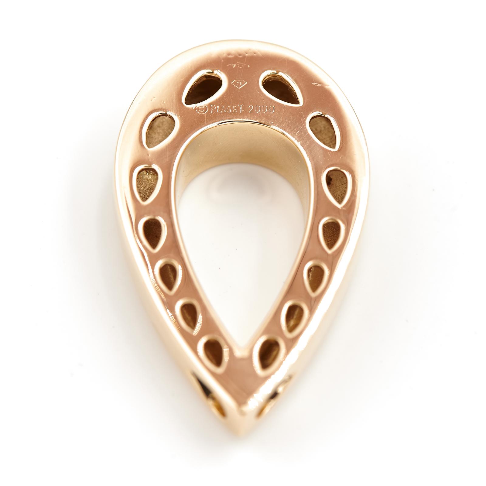 Piaget Yellow Gold Drop Pendant
