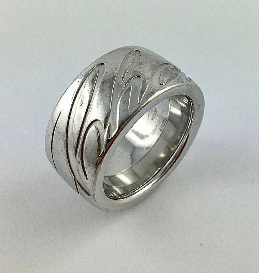 A Chopard ring, "Chopardissimo" model, in white gold