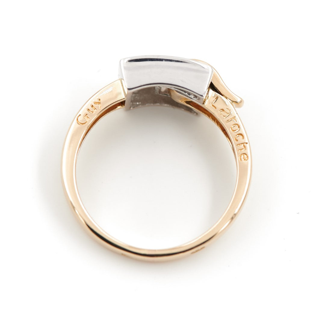 Guy Laroche Ring Yellow gold, White gold Diamond