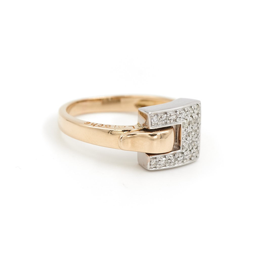 Guy Laroche Ring Yellow gold, White gold Diamond