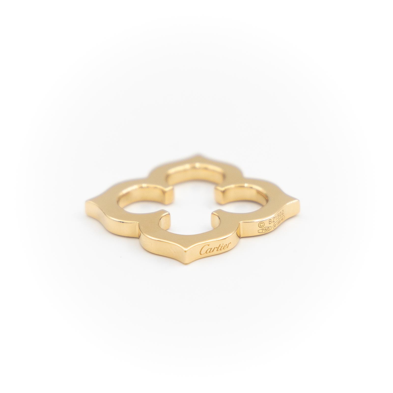 Cartier Clover Pendant Yellow Gold