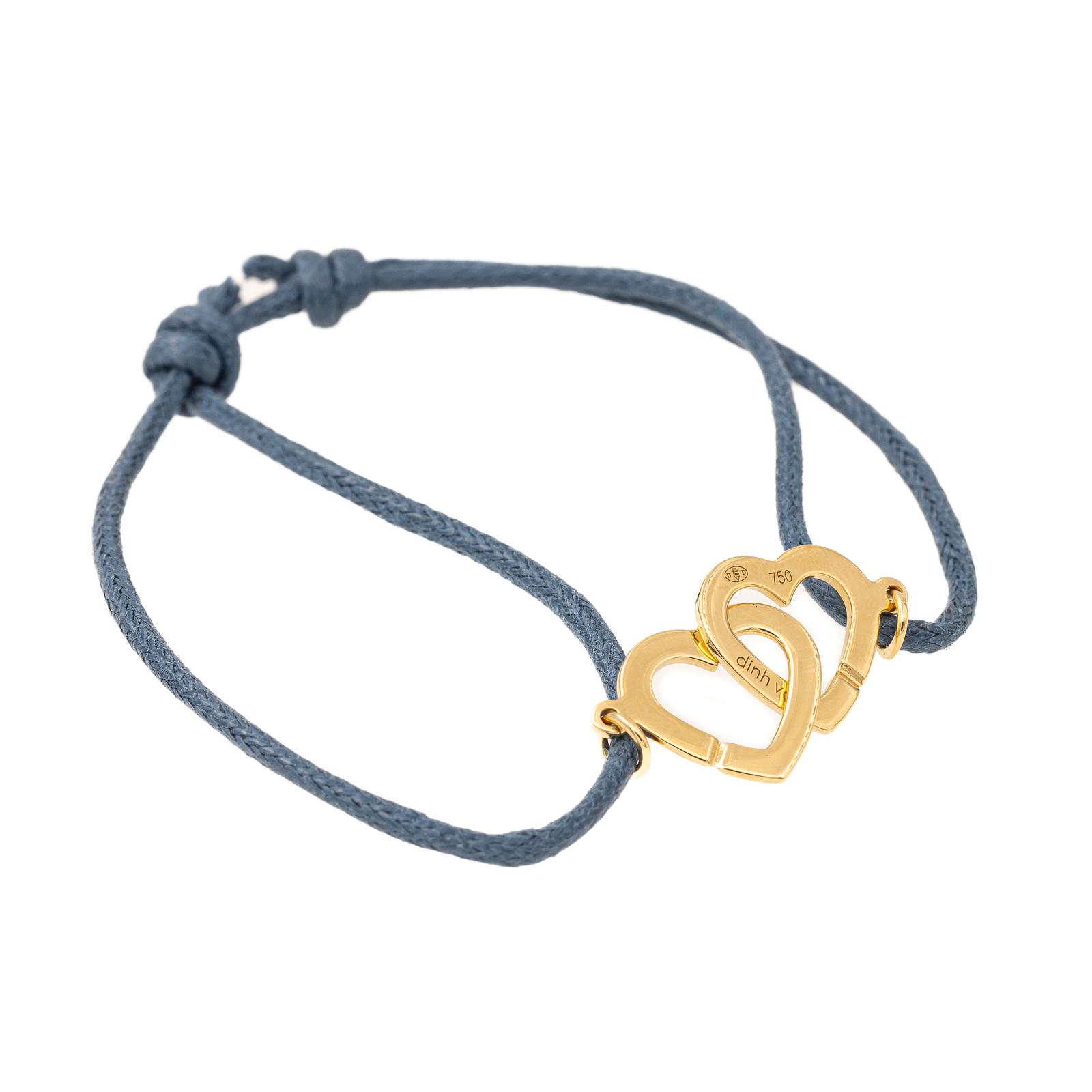 Dinh Van Yellow Gold Handcuff Bracelet