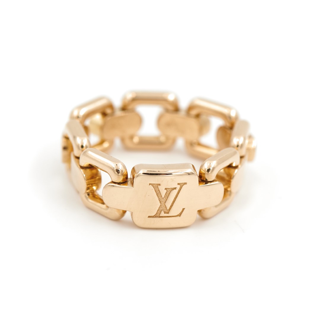 Louis Vuitton Yellow Gold Ring