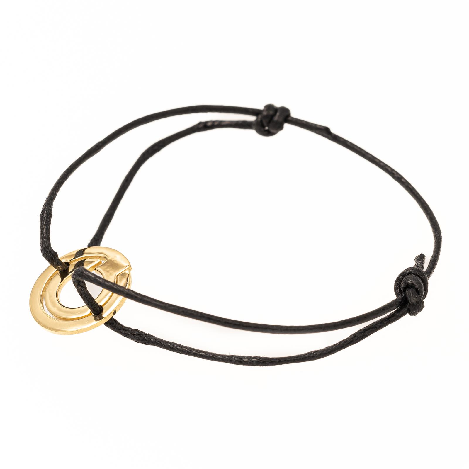 Dinh Van Cord Bracelet Seventies Yellow gold