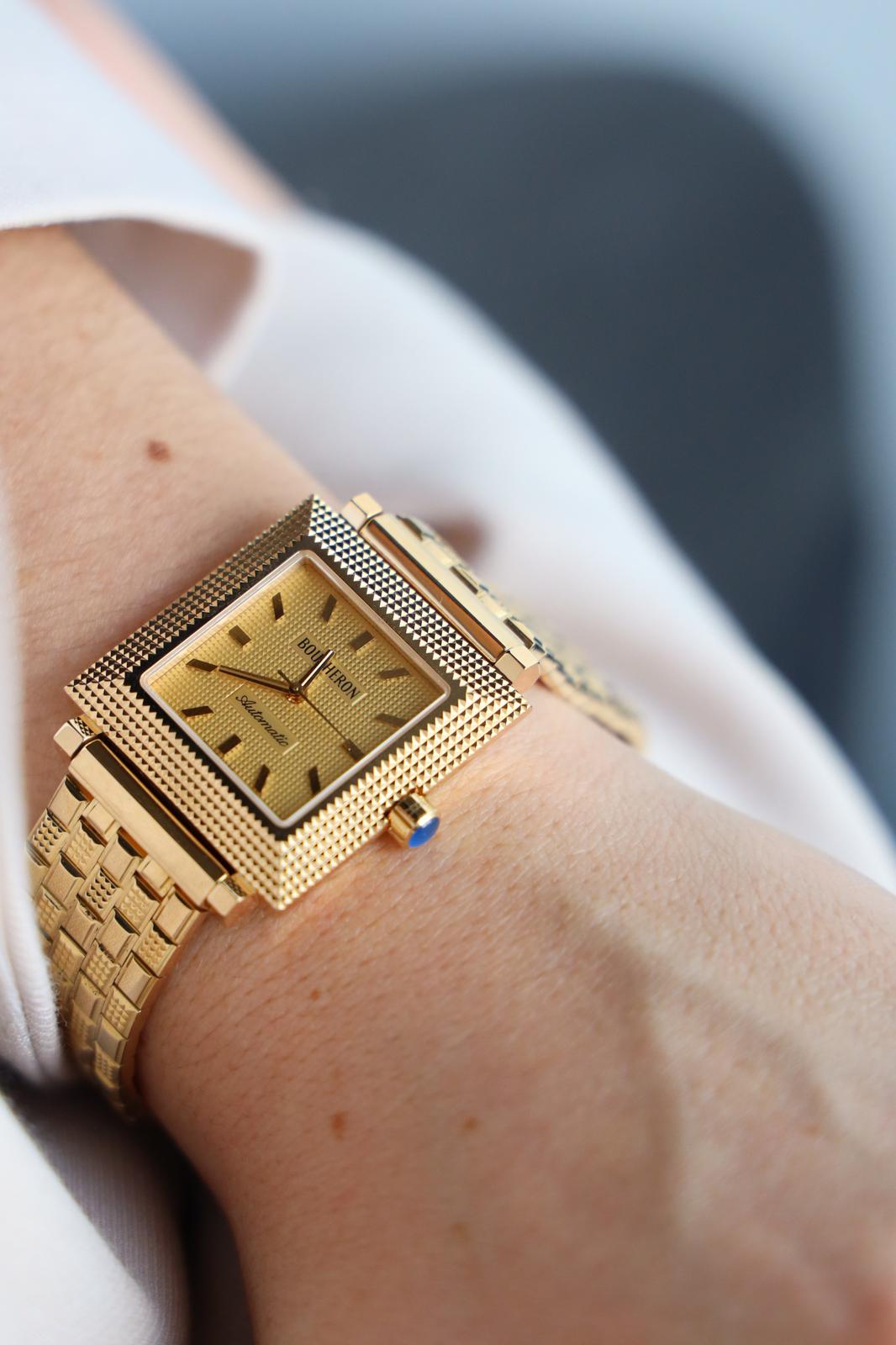 Boucheron Montre Automatique Reflet Or jaune
