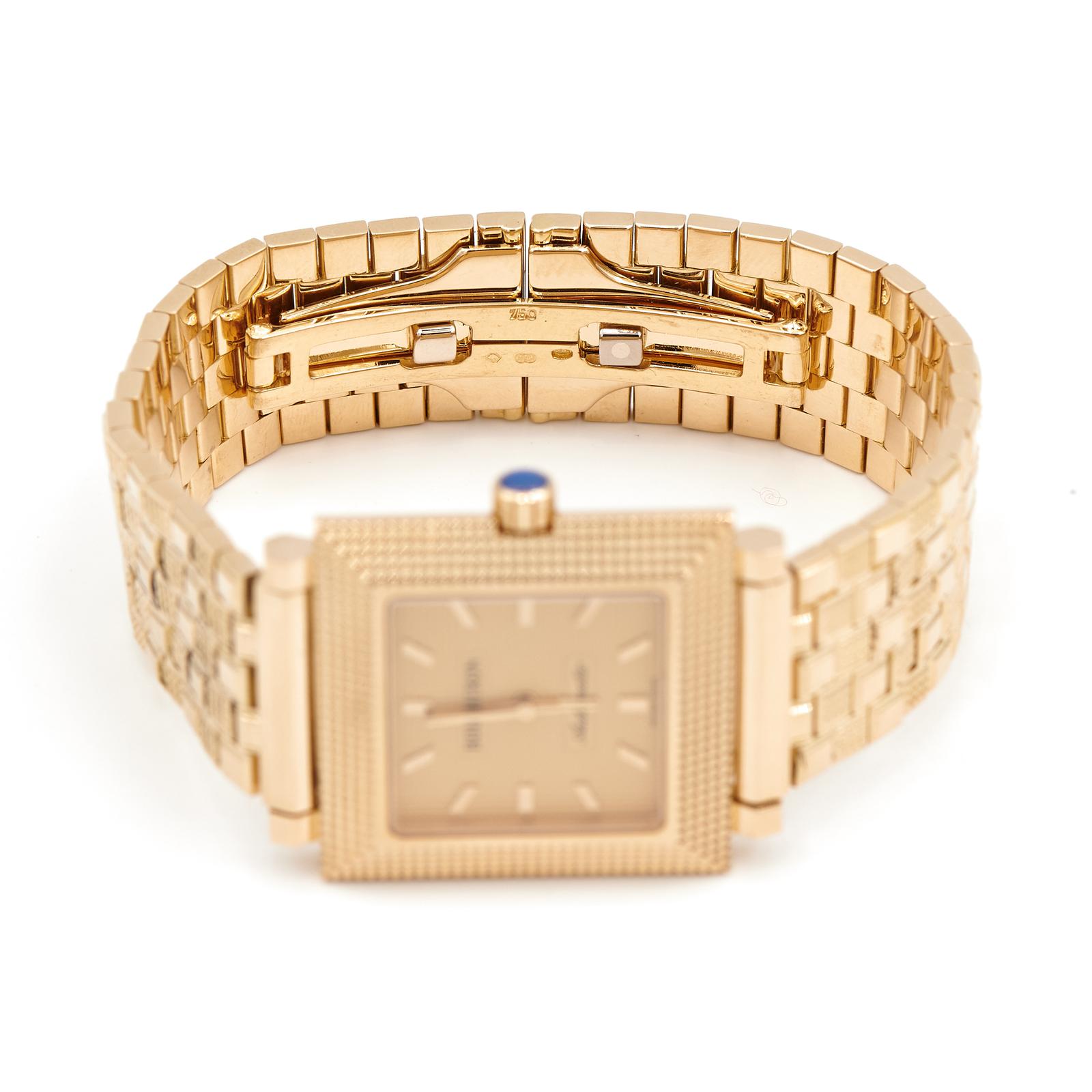 Boucheron Reflet Automatic Watch Yellow Gold