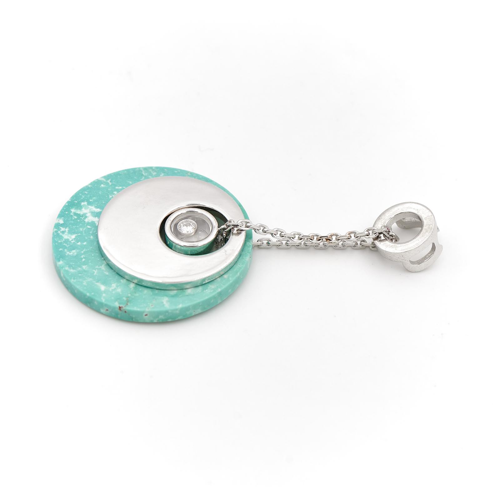 Chopard Happy Diamond Pendant White Gold Diamond