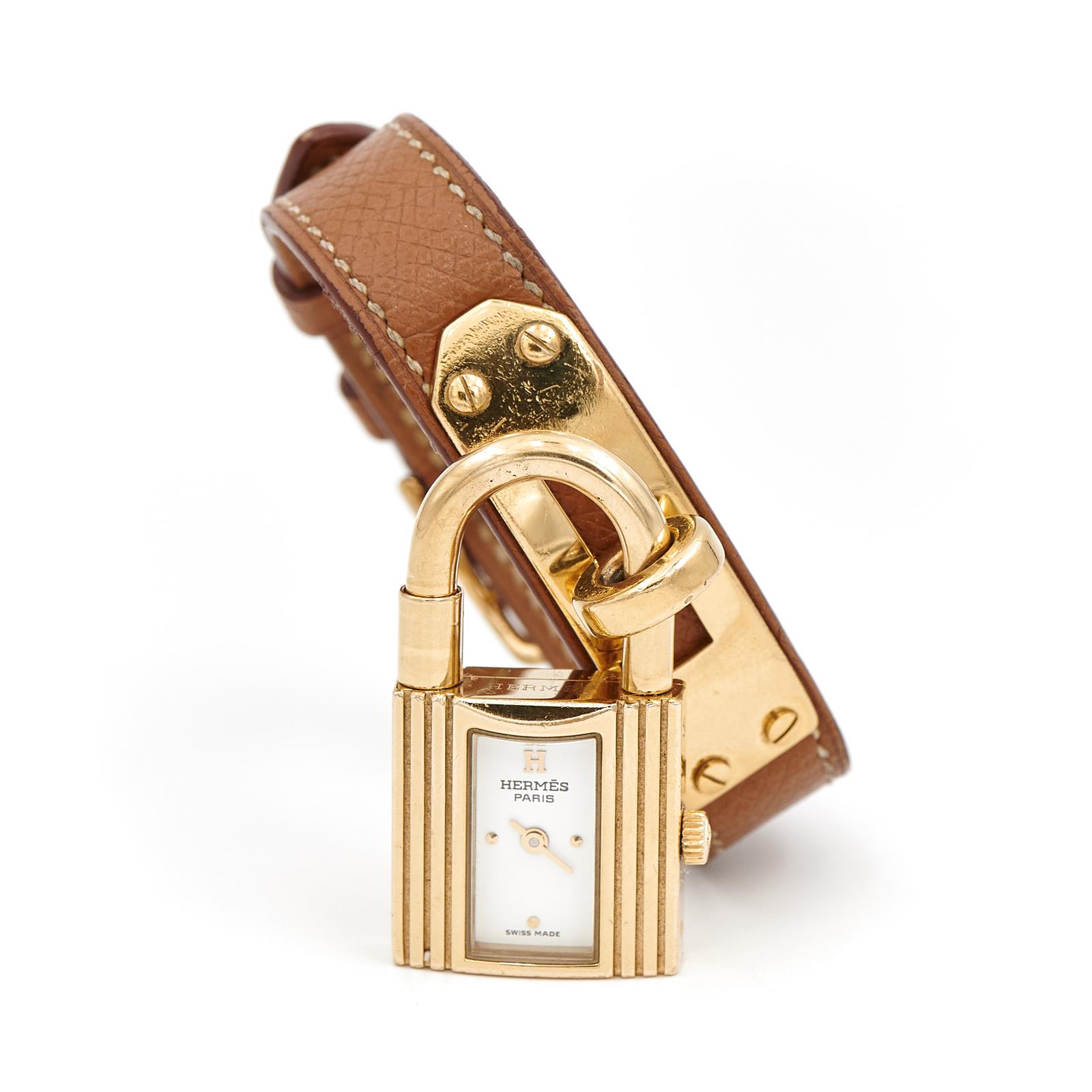 Hermès Montre Kelly Plaqué or