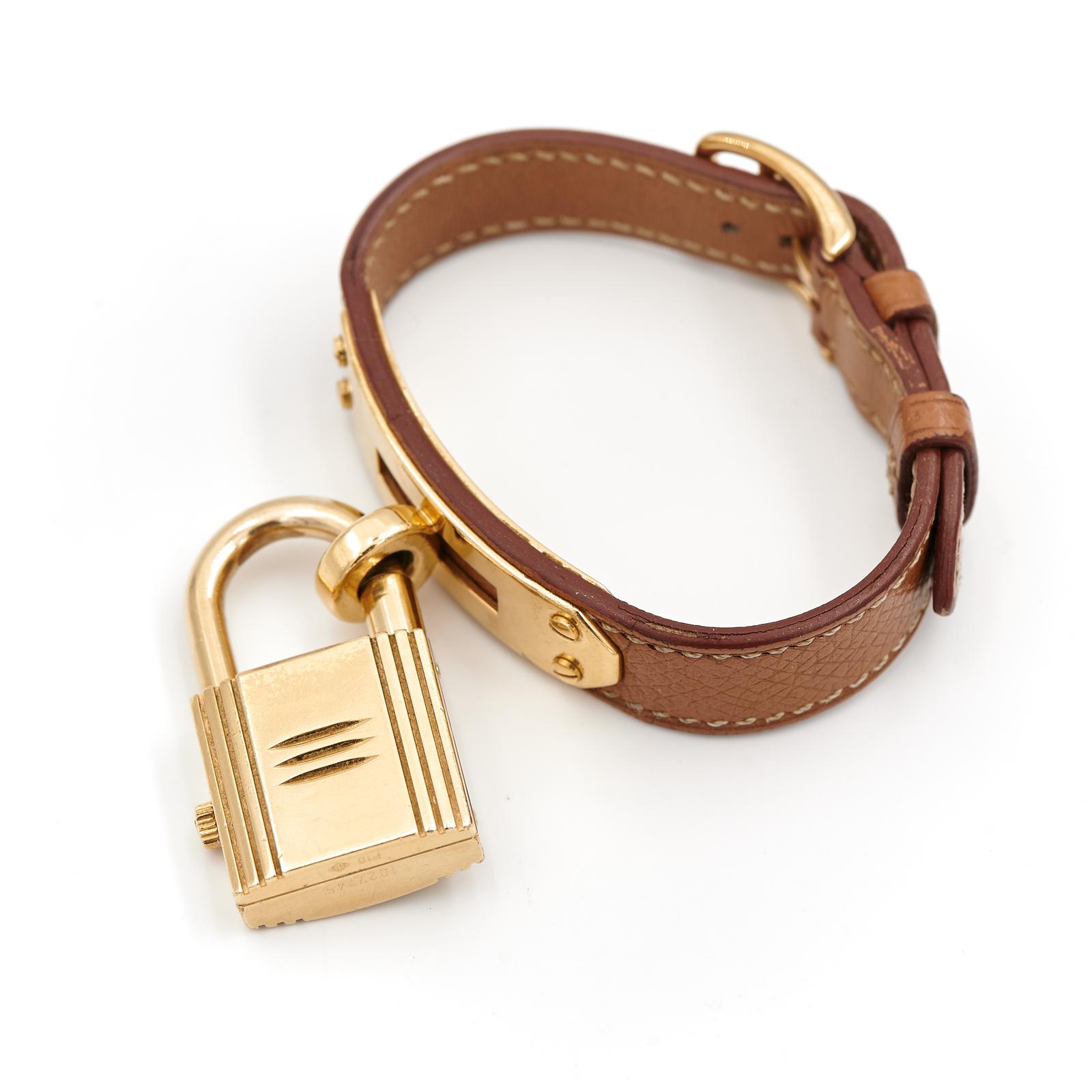 Hermès Kelly Gold Plated Watch