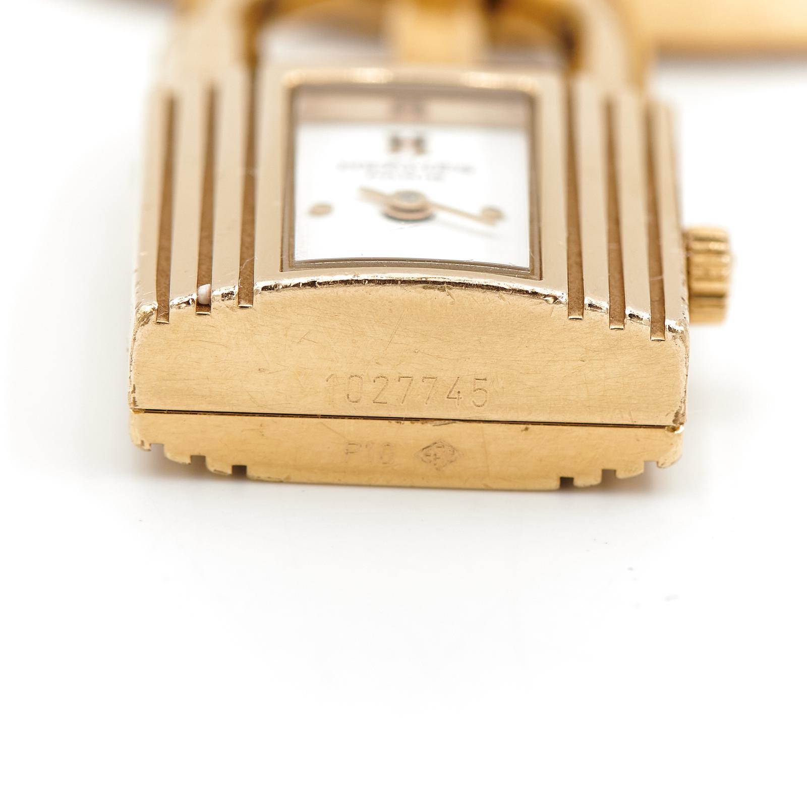 Hermès Kelly Gold Plated Watch