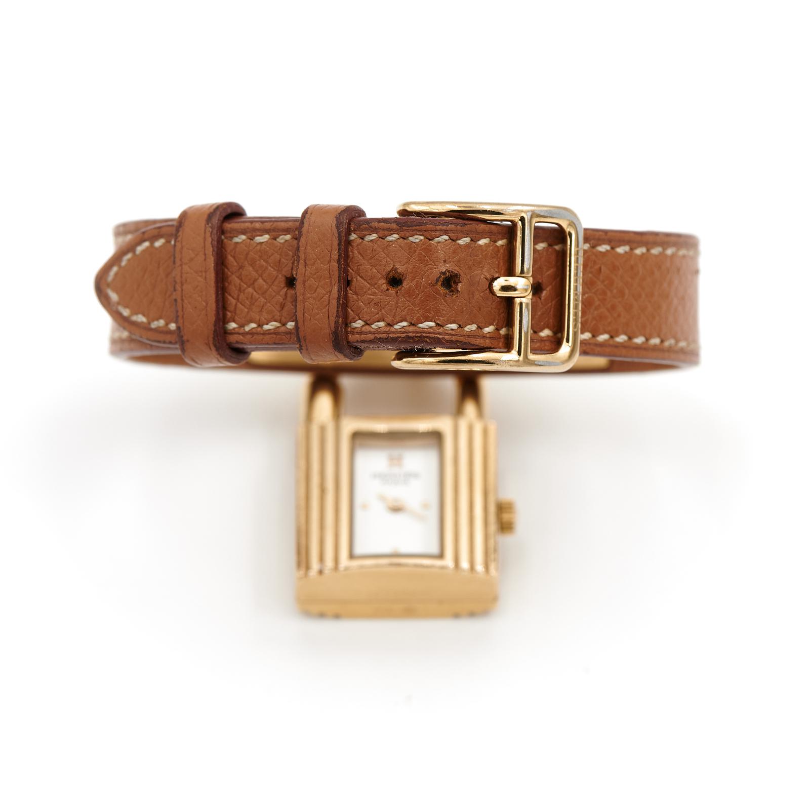 Hermès Kelly Gold Plated Watch