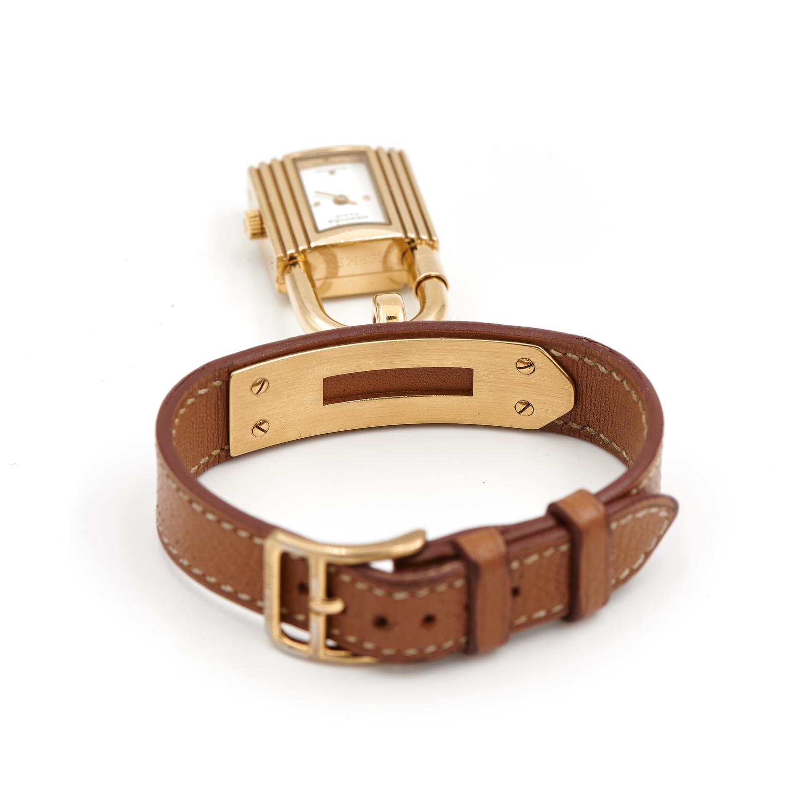Hermès Kelly Gold Plated Watch