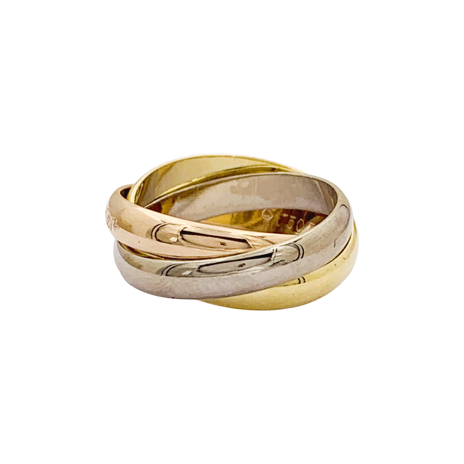 Bague Cartier, "Trinity Classique", 3 ors.