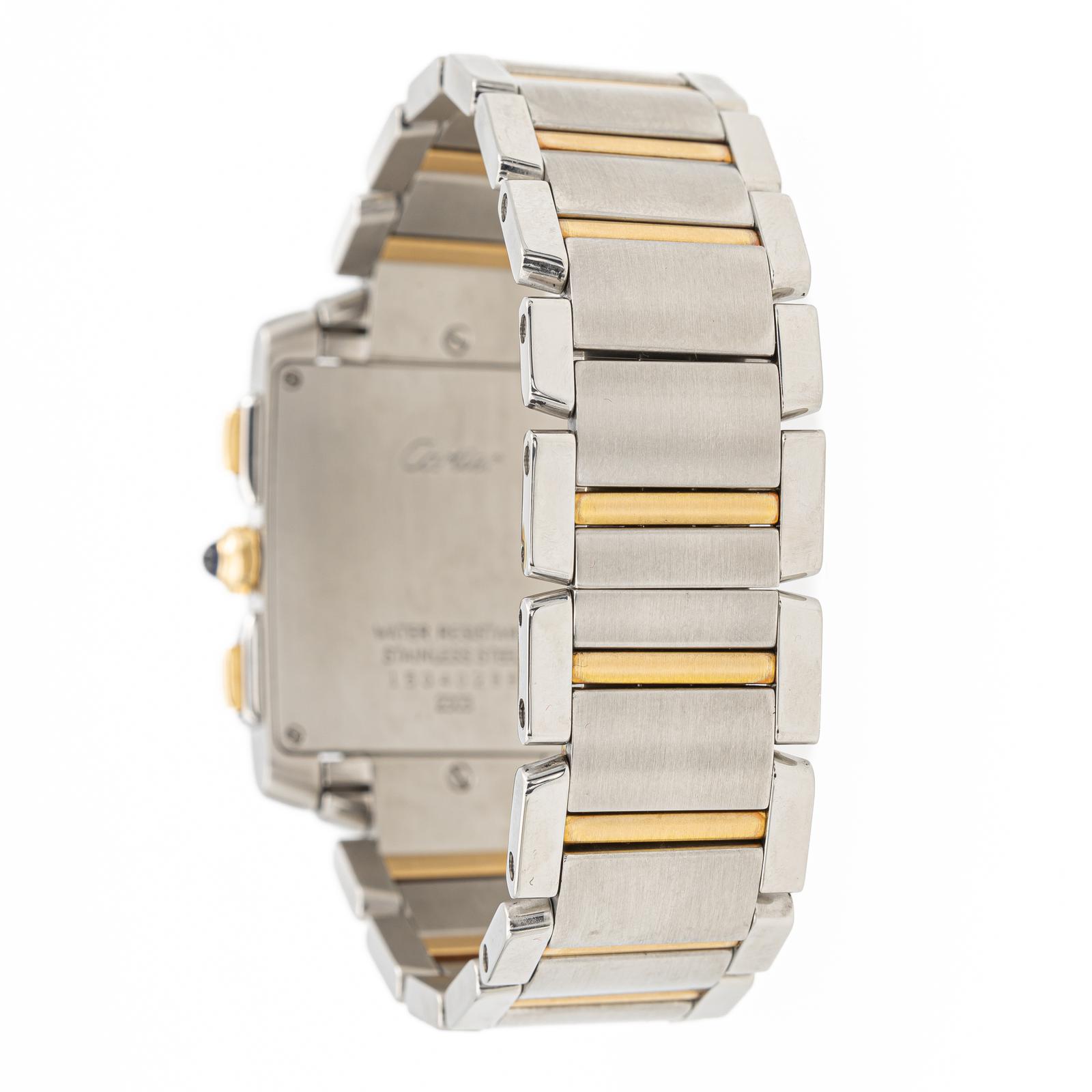 Cartier Tank Française Watch Yellow Gold, Steel