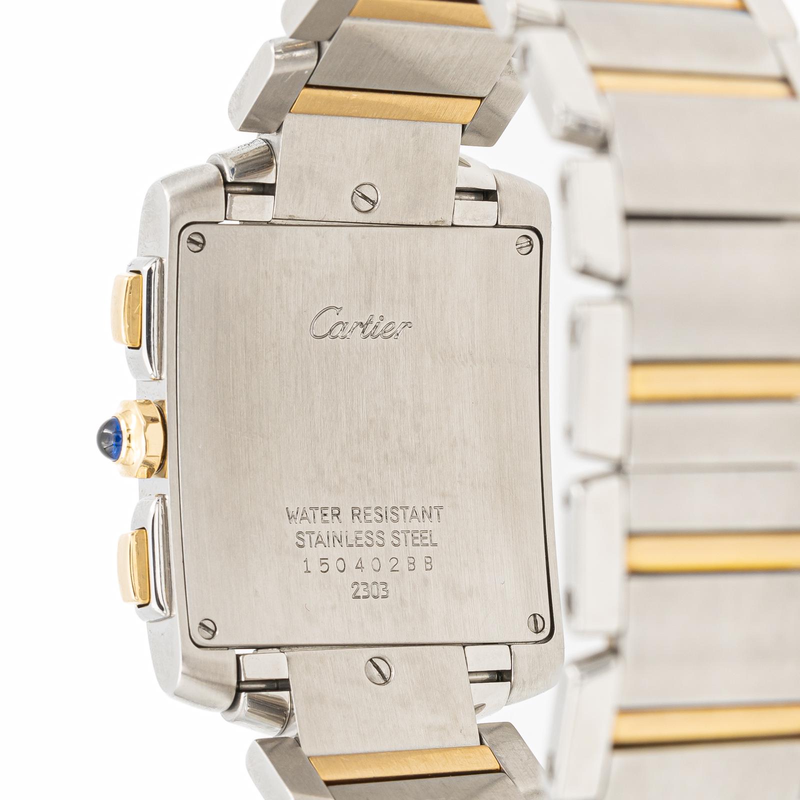 Cartier Tank Française Watch Yellow Gold, Steel