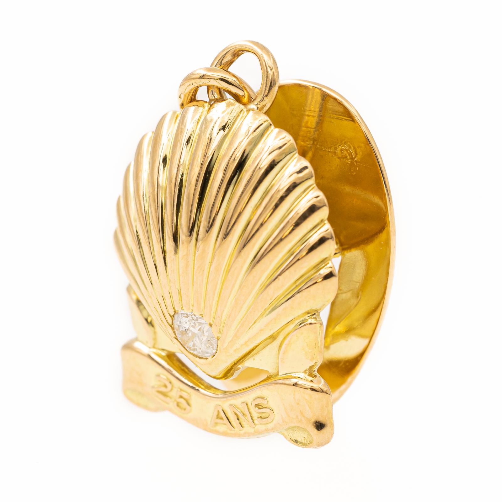 Cartier Pendentif  Or jaune Diamant