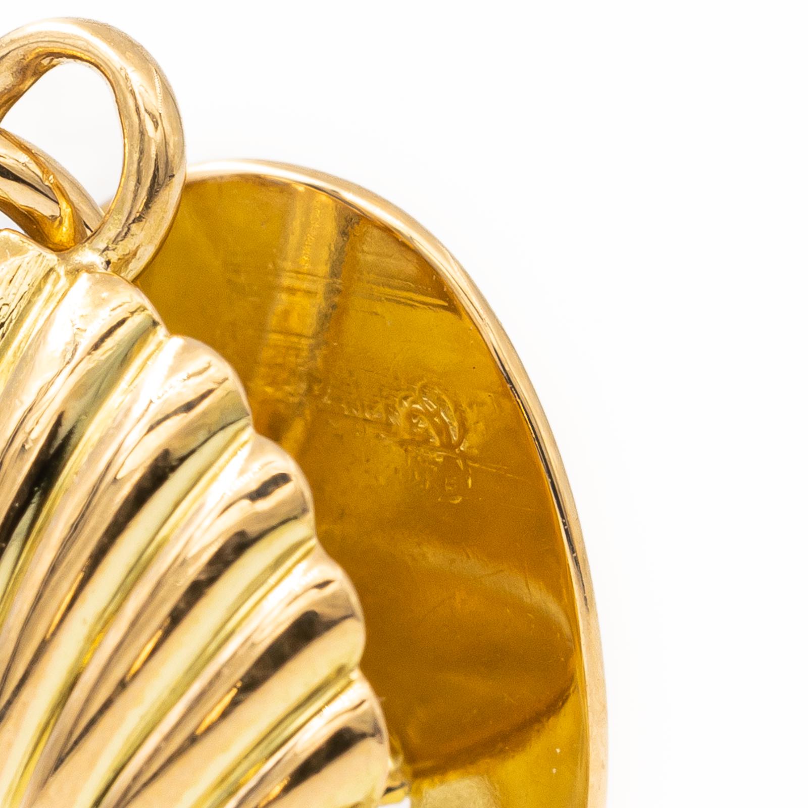 Cartier Yellow Gold Diamond Pendant