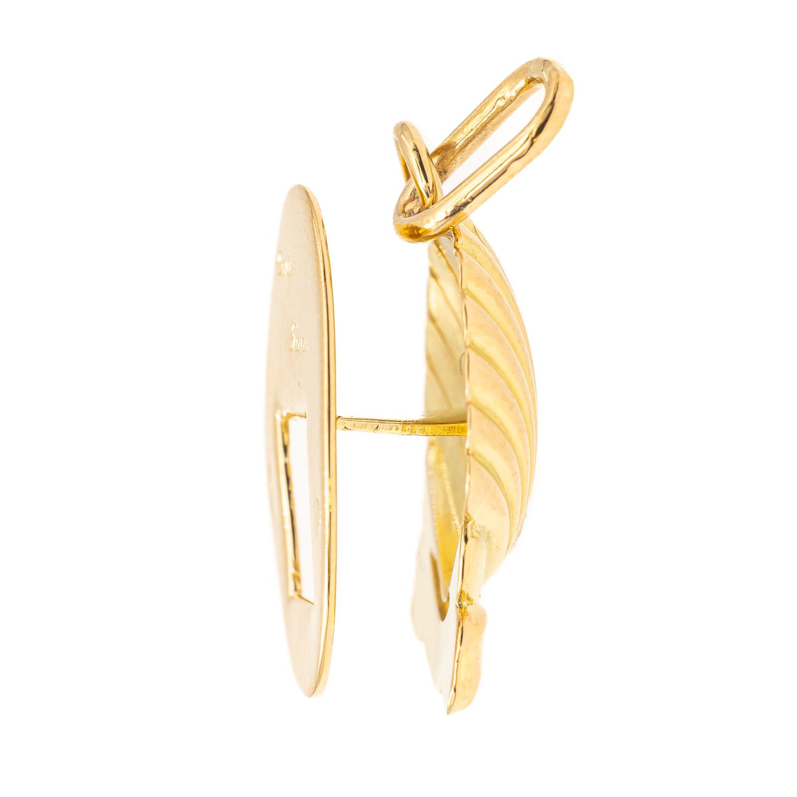 Cartier Yellow Gold Diamond Pendant