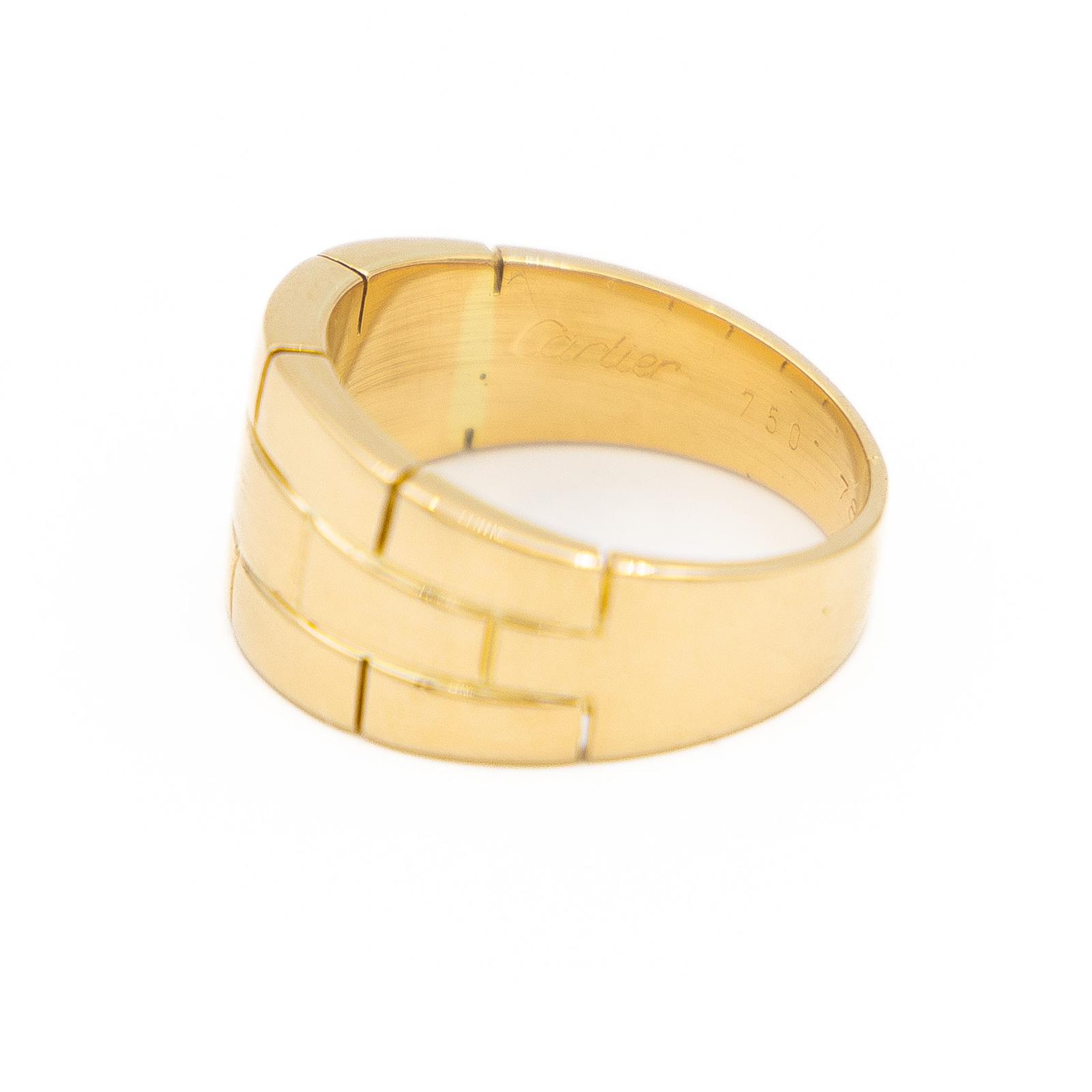 Cartier Yellow Gold Ring