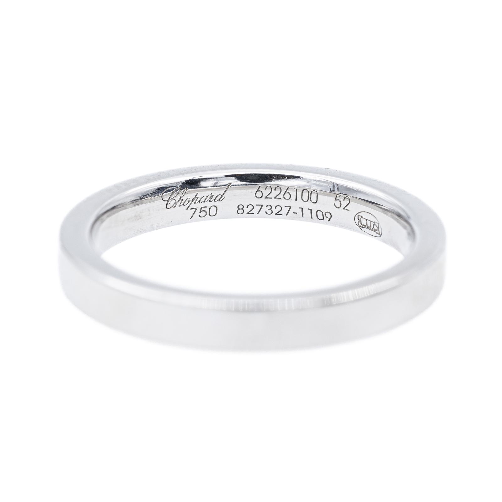 Chopard Alliance Ring Timeless wedding band White gold