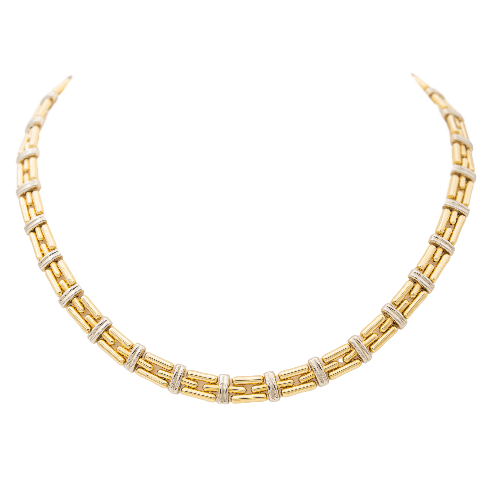 Chimento Collier  Or jaune, Or blanc
