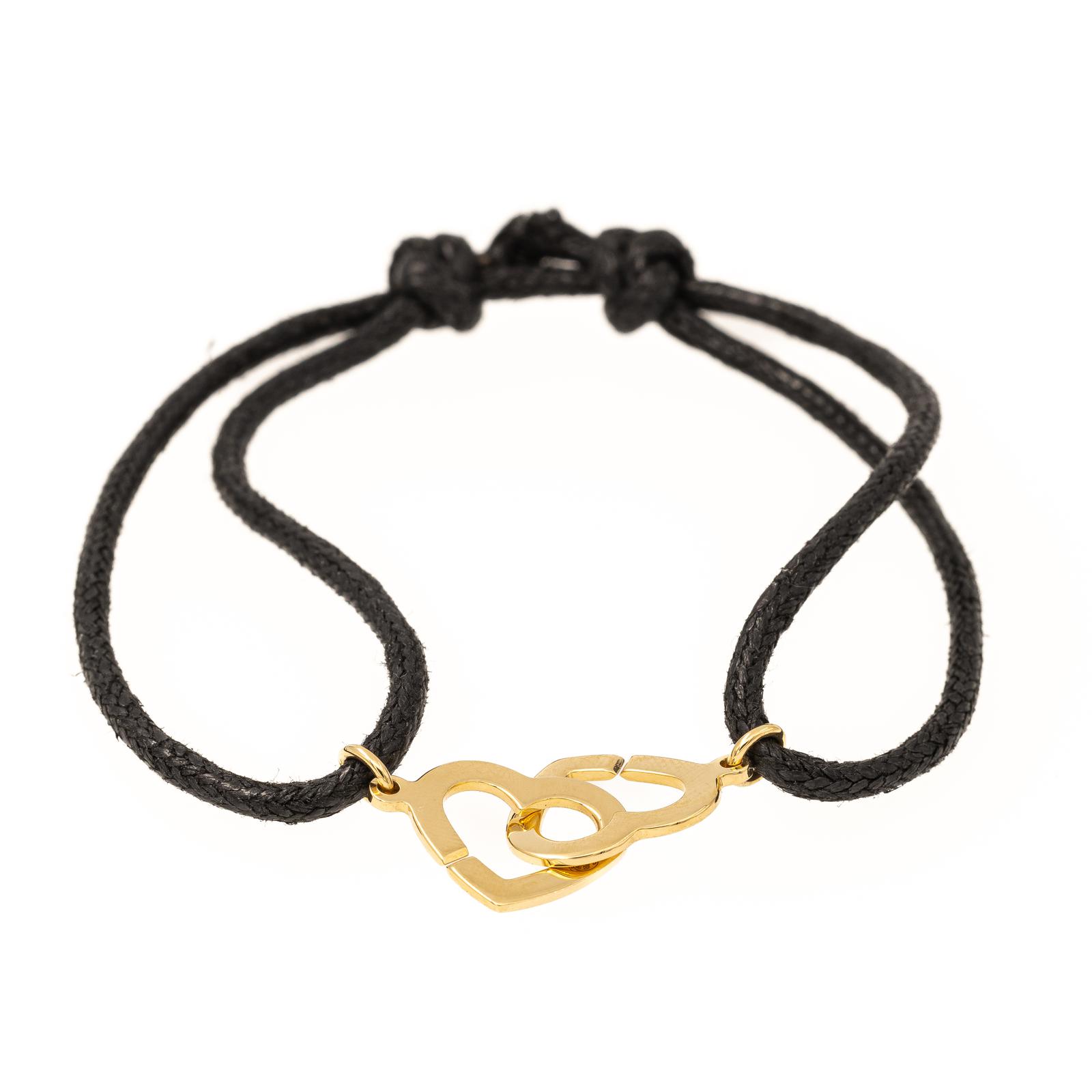 Dinh Van Bracelet Cordon Menottes  Or jaune