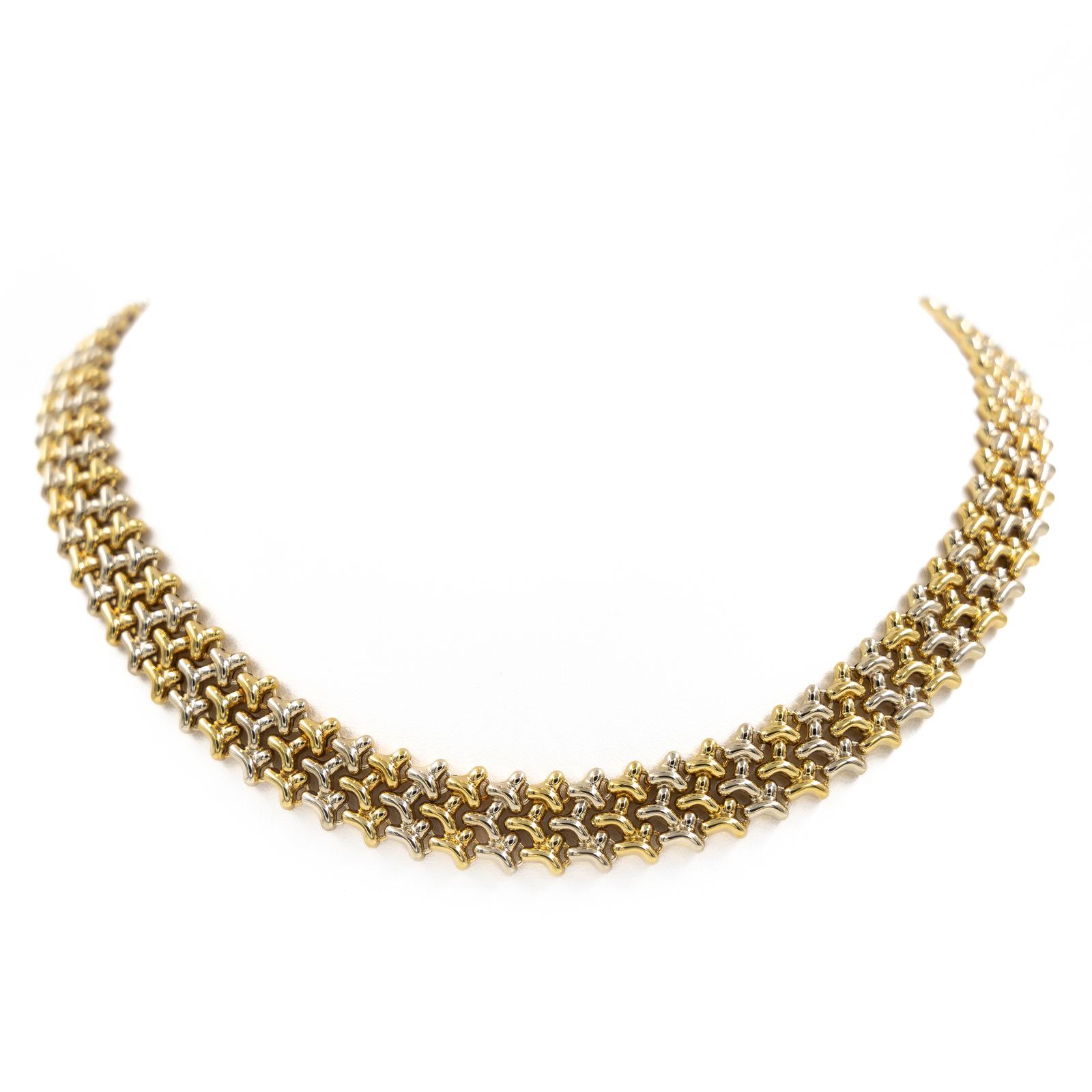 Chimento Collier  Or jaune, Or blanc Diamant