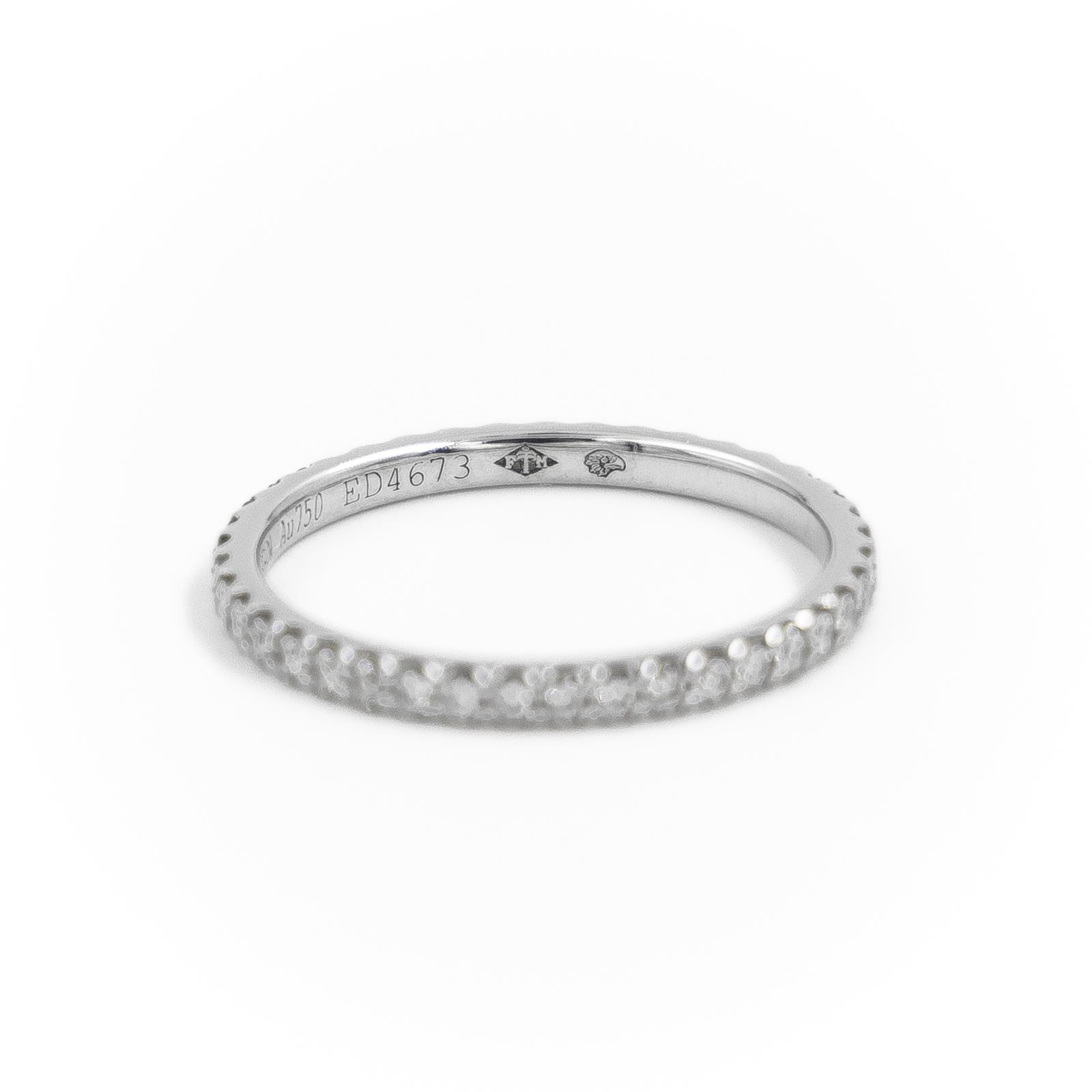 Mauboussin White Gold Diamond Wedding Ring