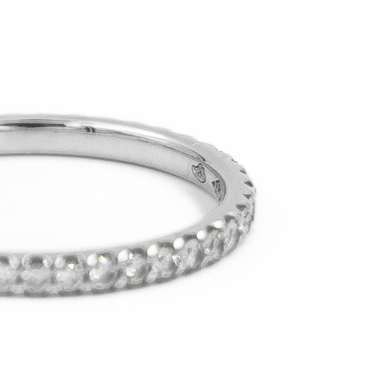 Mauboussin White Gold Diamond Wedding Ring