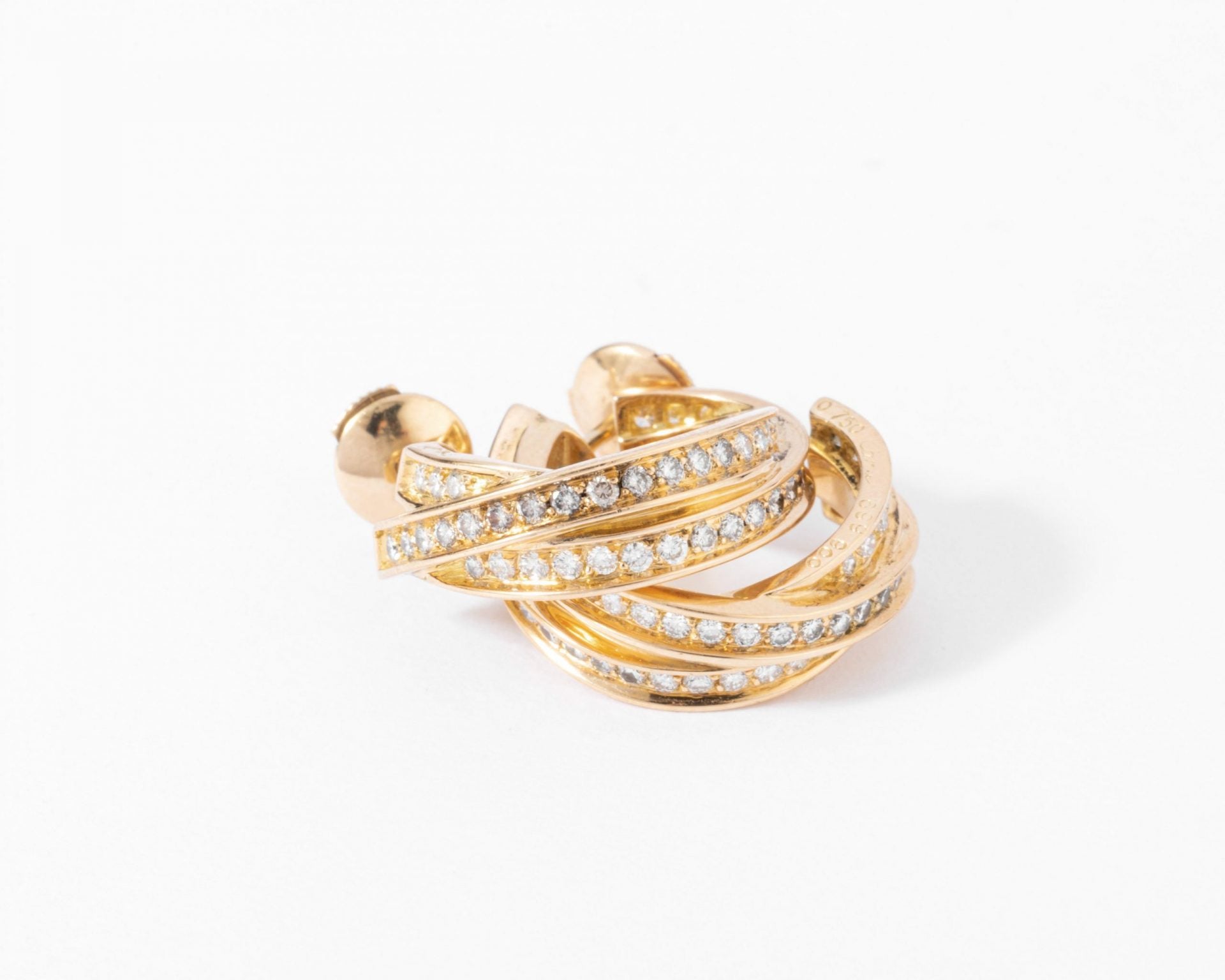 Vintage Cartier Trinity earrings
