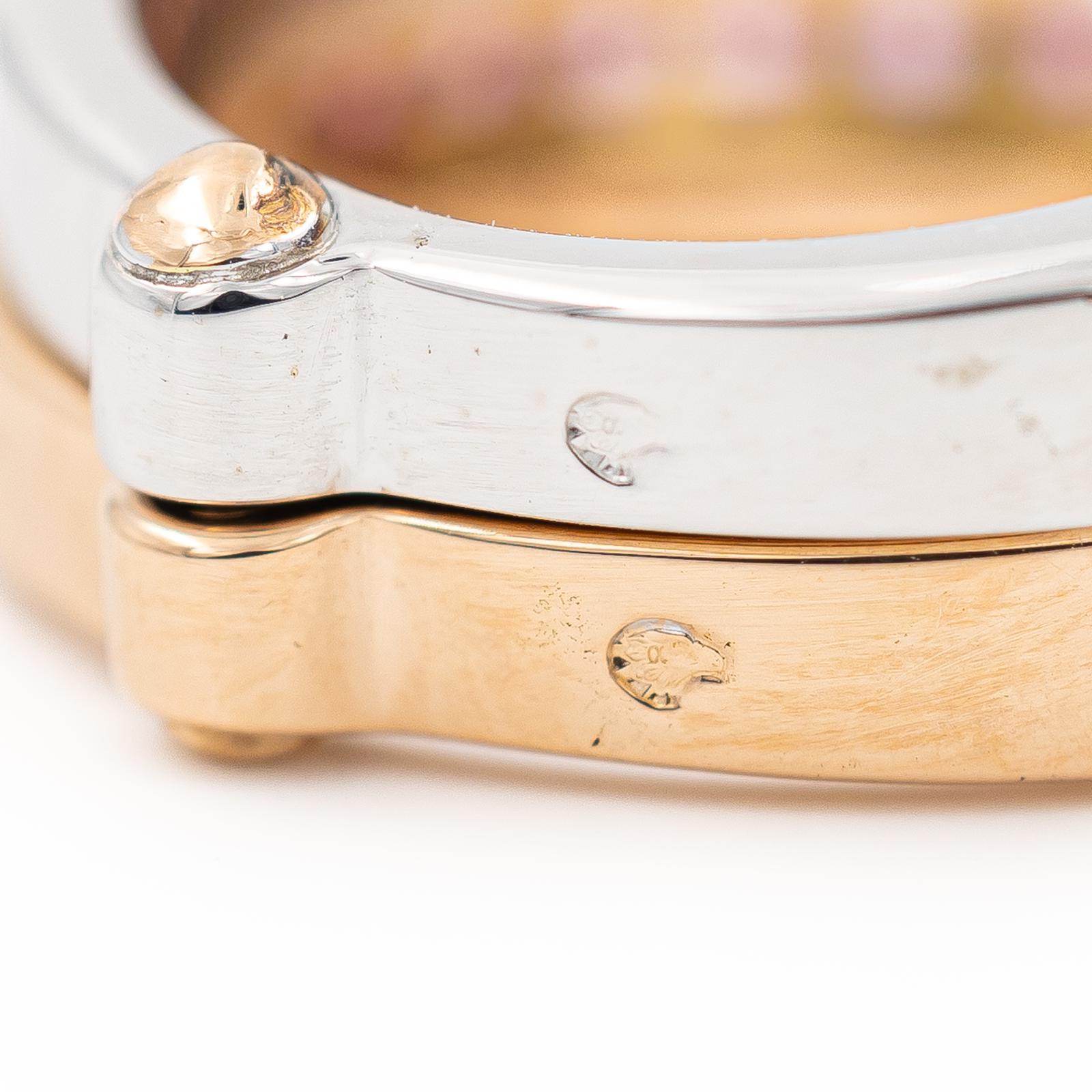 OJ Perrin Ring Rose gold, White gold Sapphire