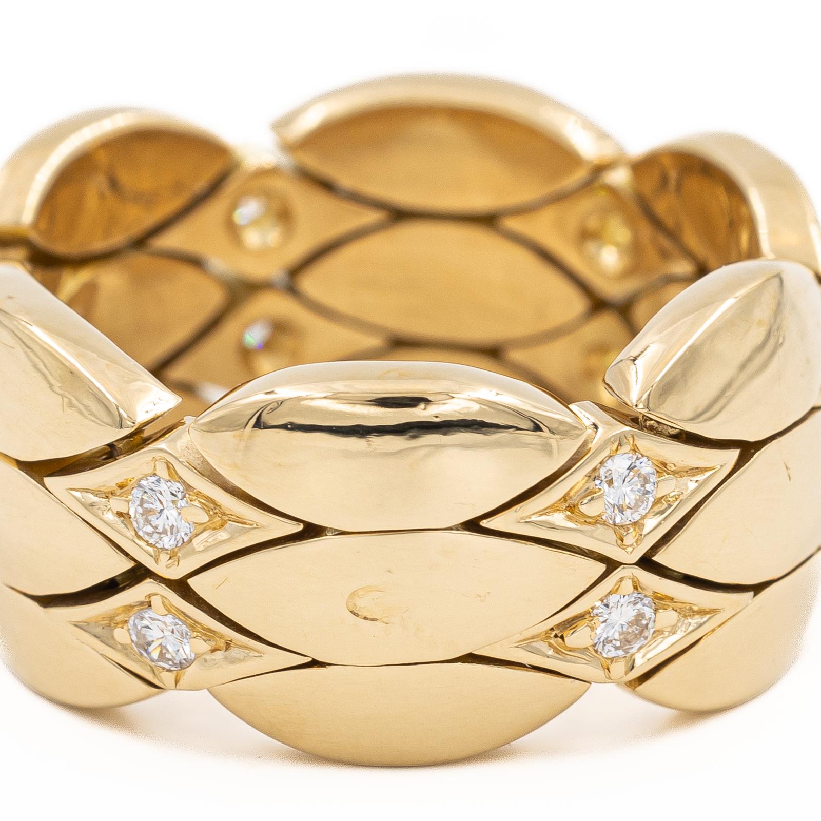 Cartier Yellow Gold Diamond Ring