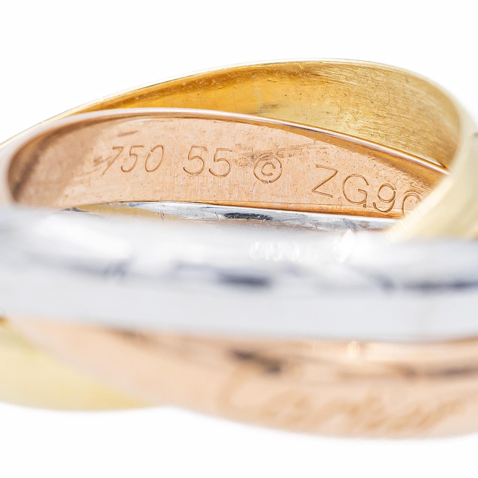 Cartier Trinity Ring Yellow gold, Pink gold, White gold