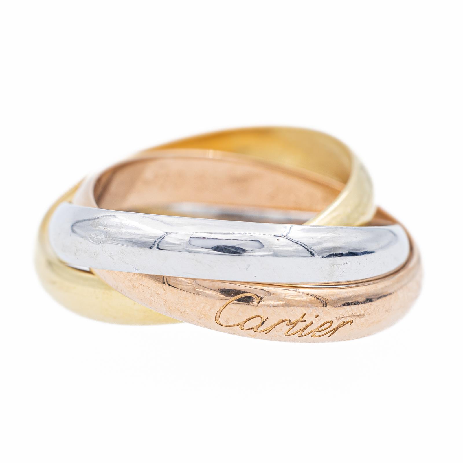 Cartier Trinity Ring Yellow gold, Pink gold, White gold