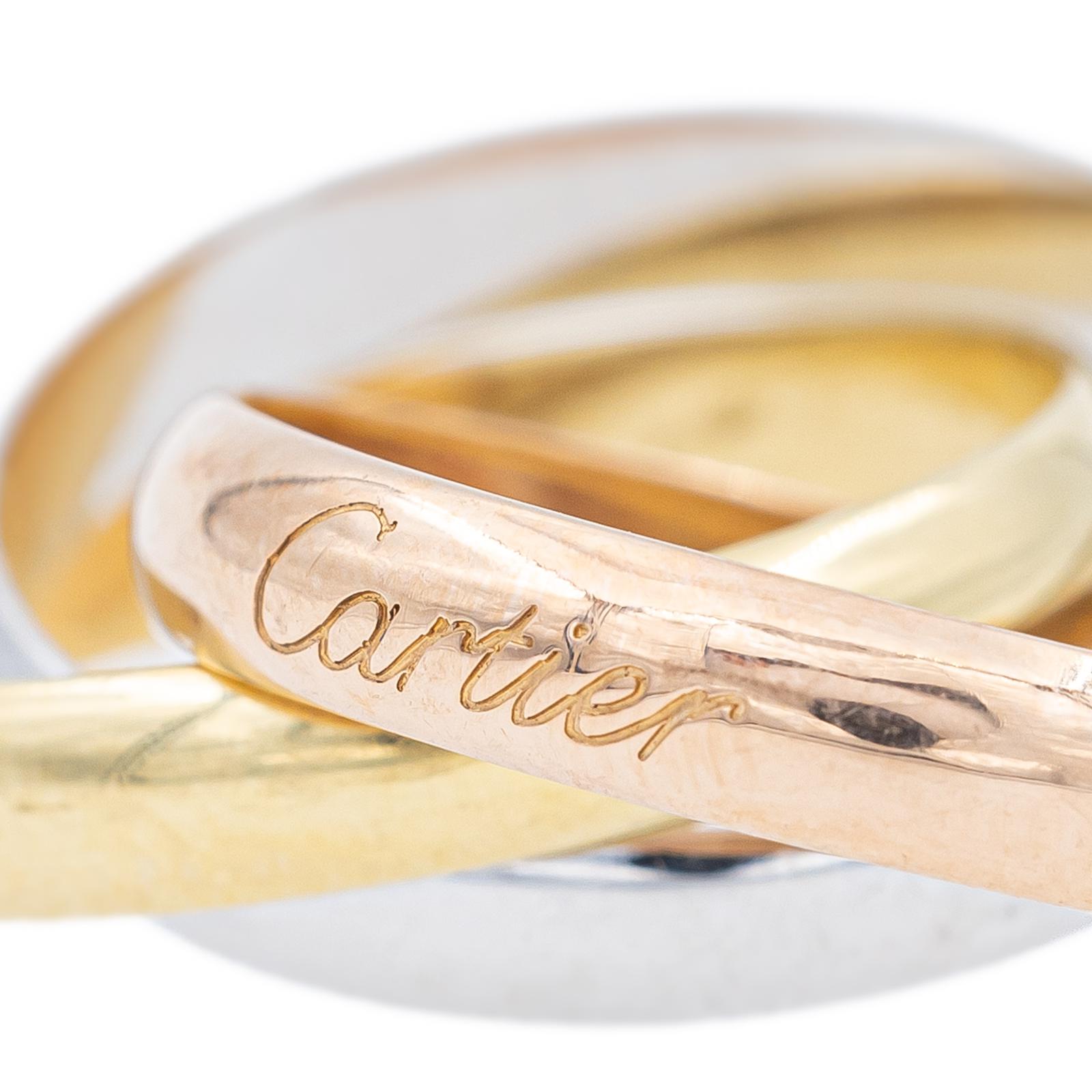 Cartier Trinity Ring Yellow gold, Pink gold, White gold